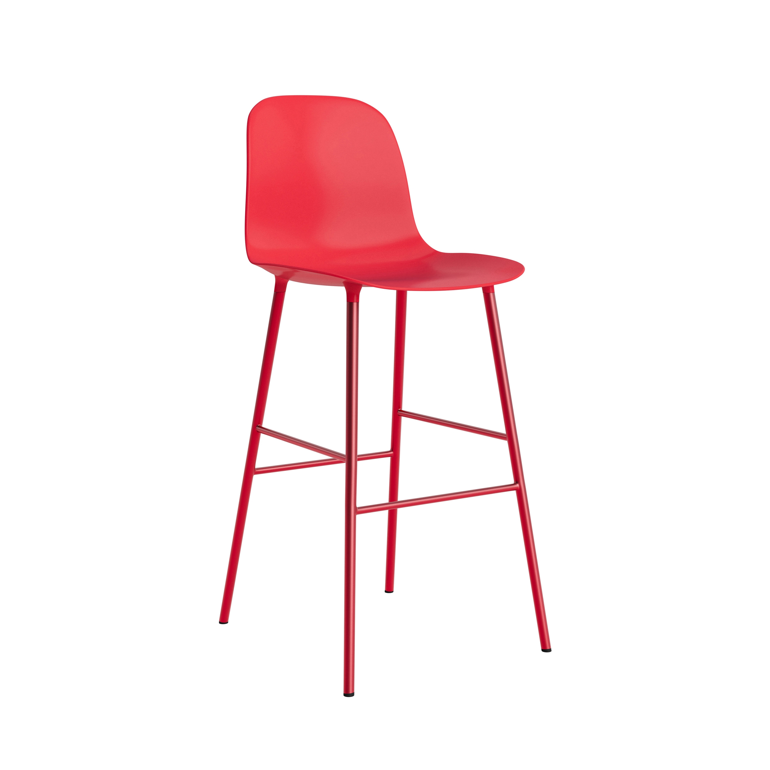 Form Bar Chair 75 cm Bright Red