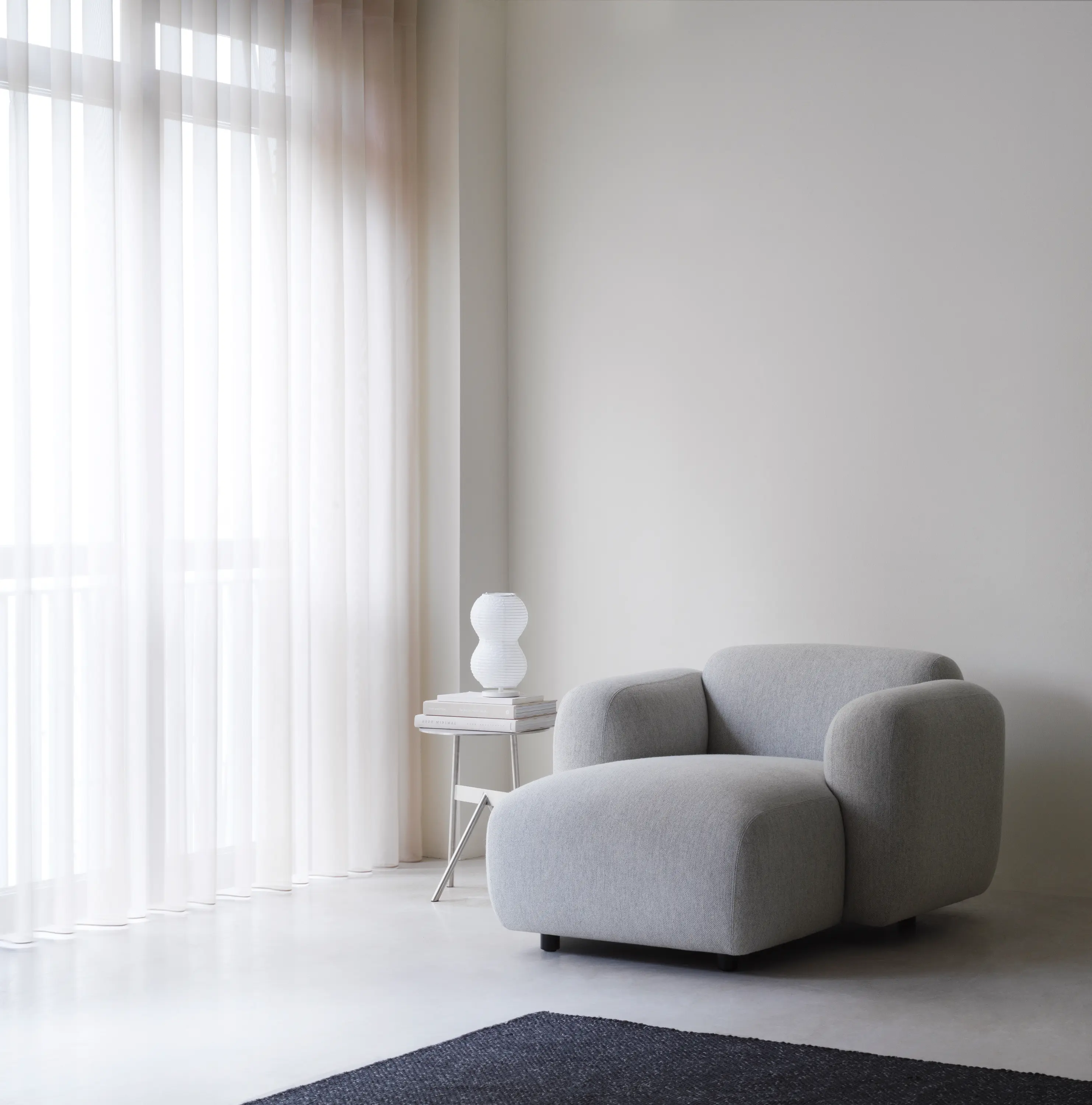 Normann Copenhagen - Swell Modular Sofa Chaise Lounge Hallingdal 65