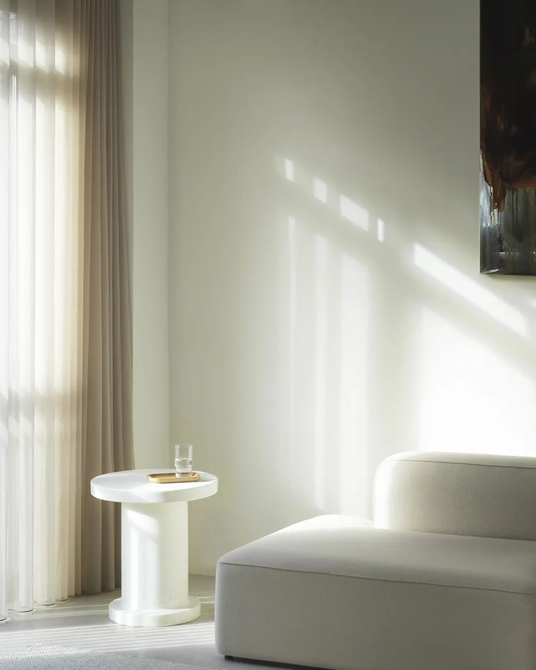 Normann Copenhagen - Bit Beistelltisch Weiß / Weiß