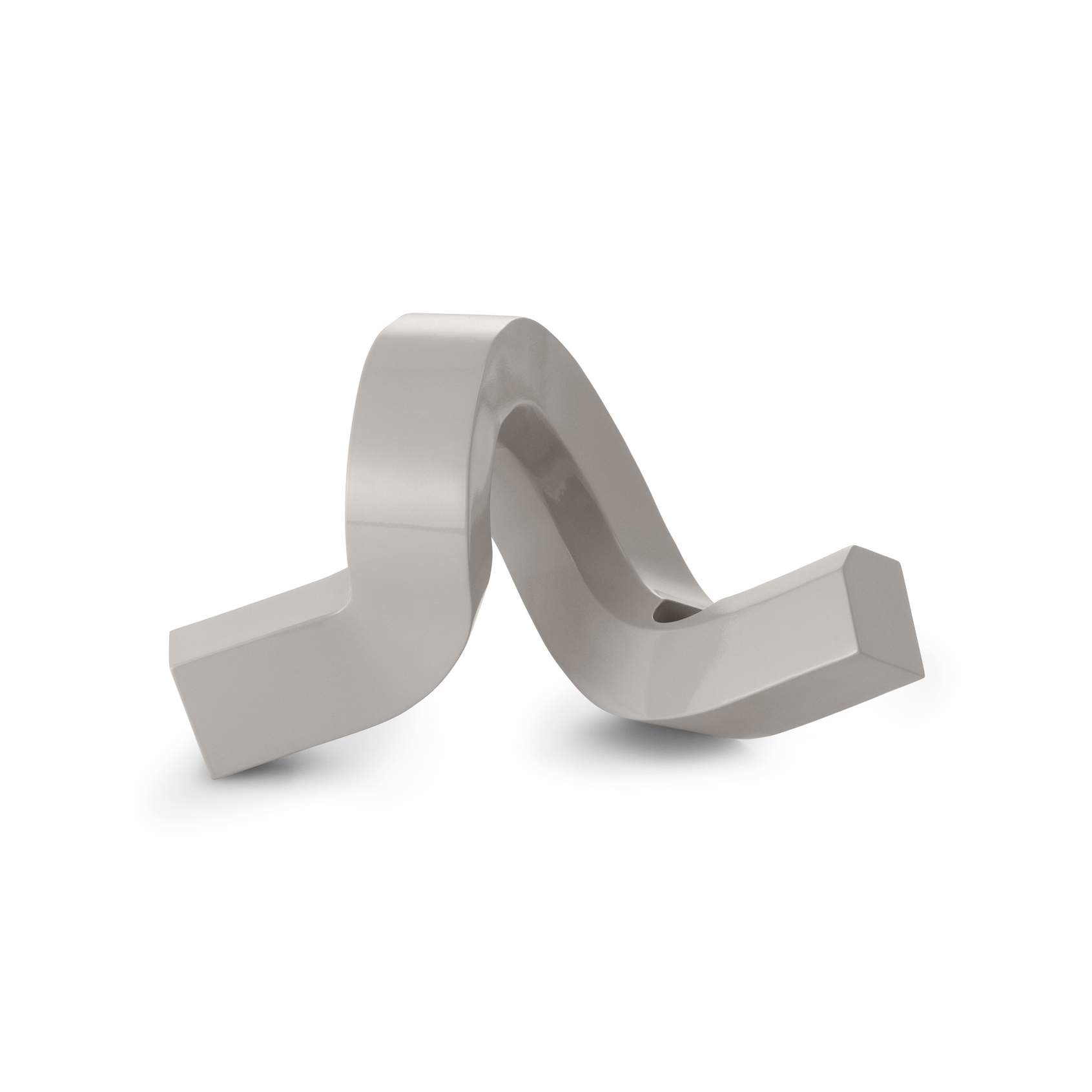 Crooked Candlestick One Warm Grey