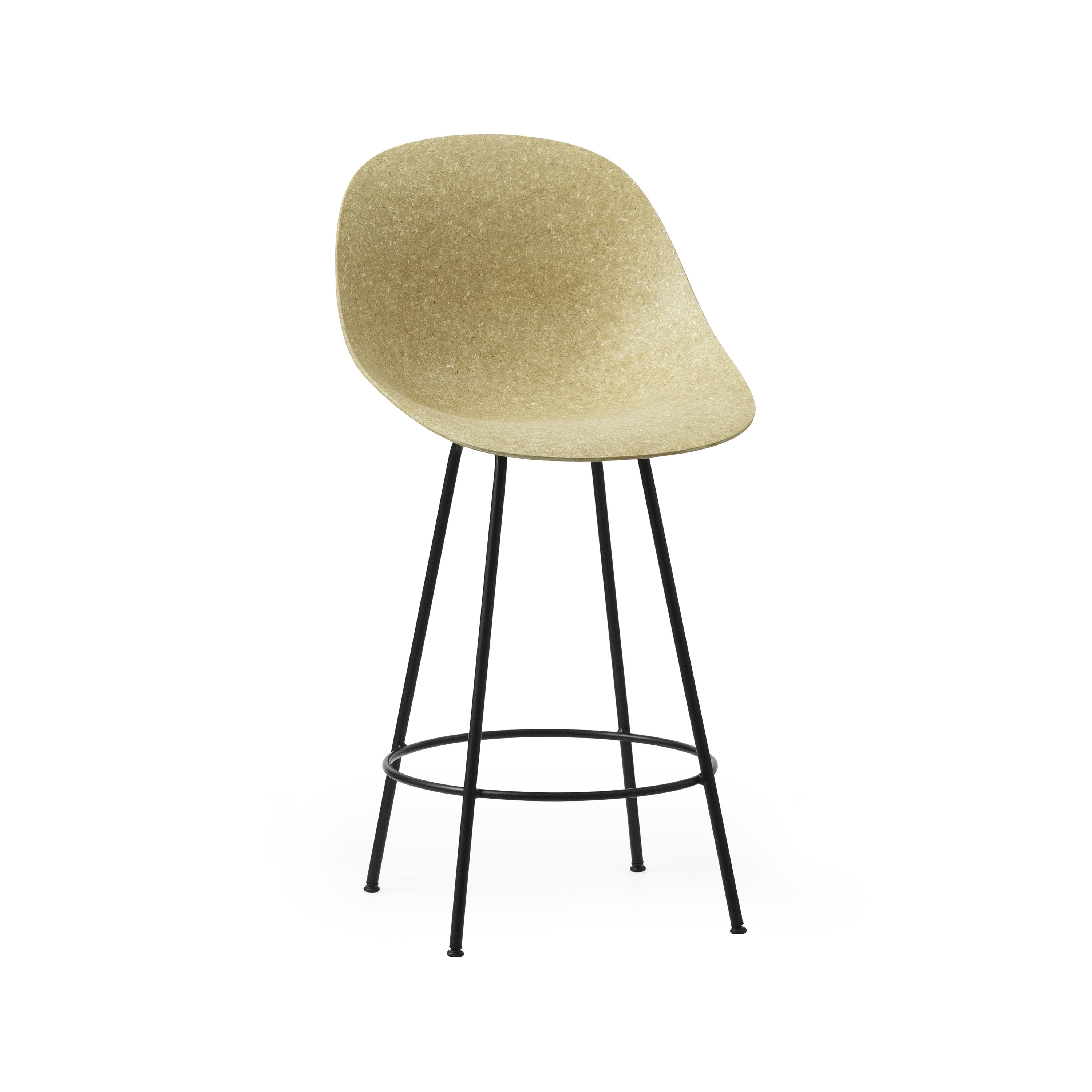 Produkt Mat Barstuhl 65 cm schwarzes stahl  Hanffasern des Herstellers Normann Copenhagen anzeigen