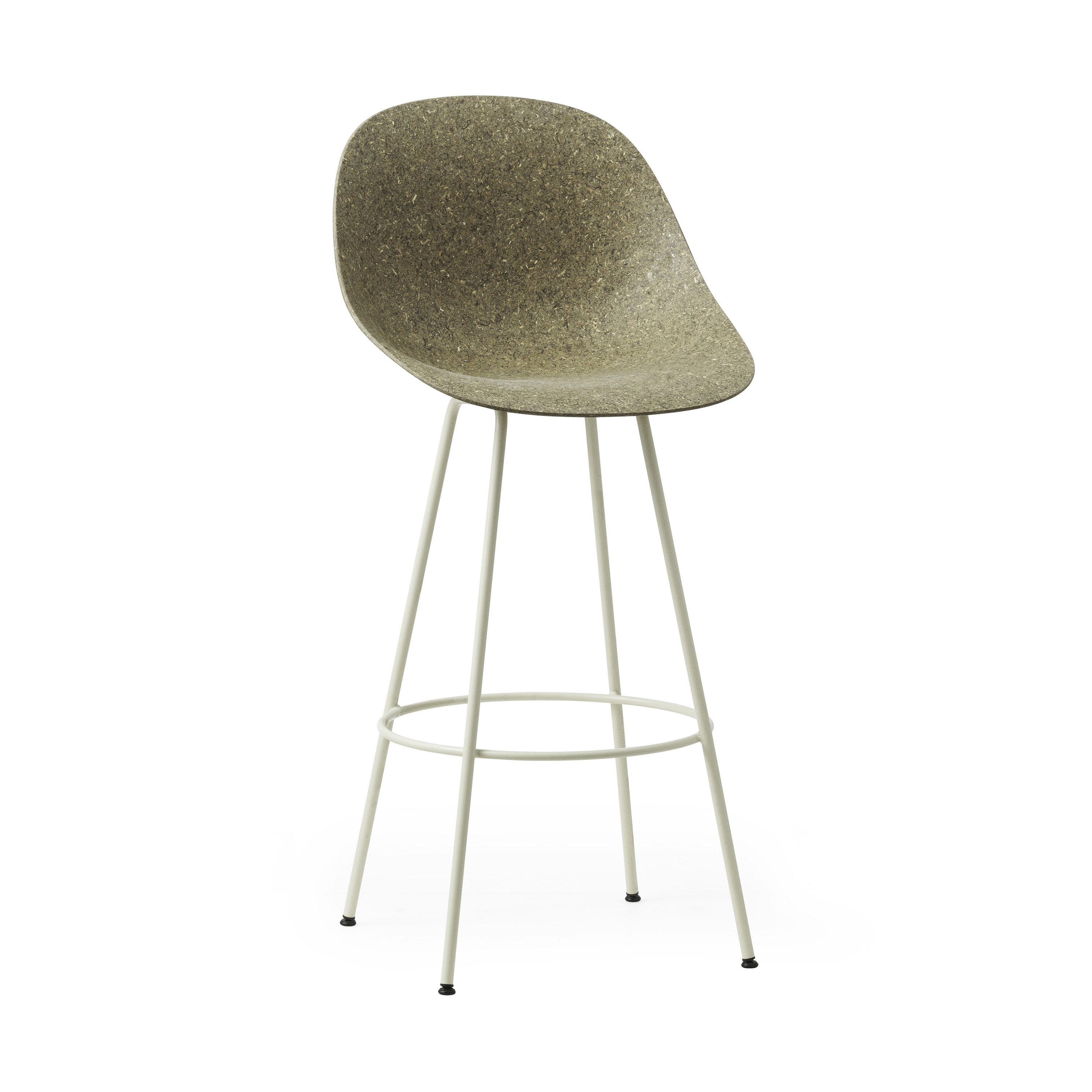 Mat Barchair 75 cm Creme Steel - Seaweed