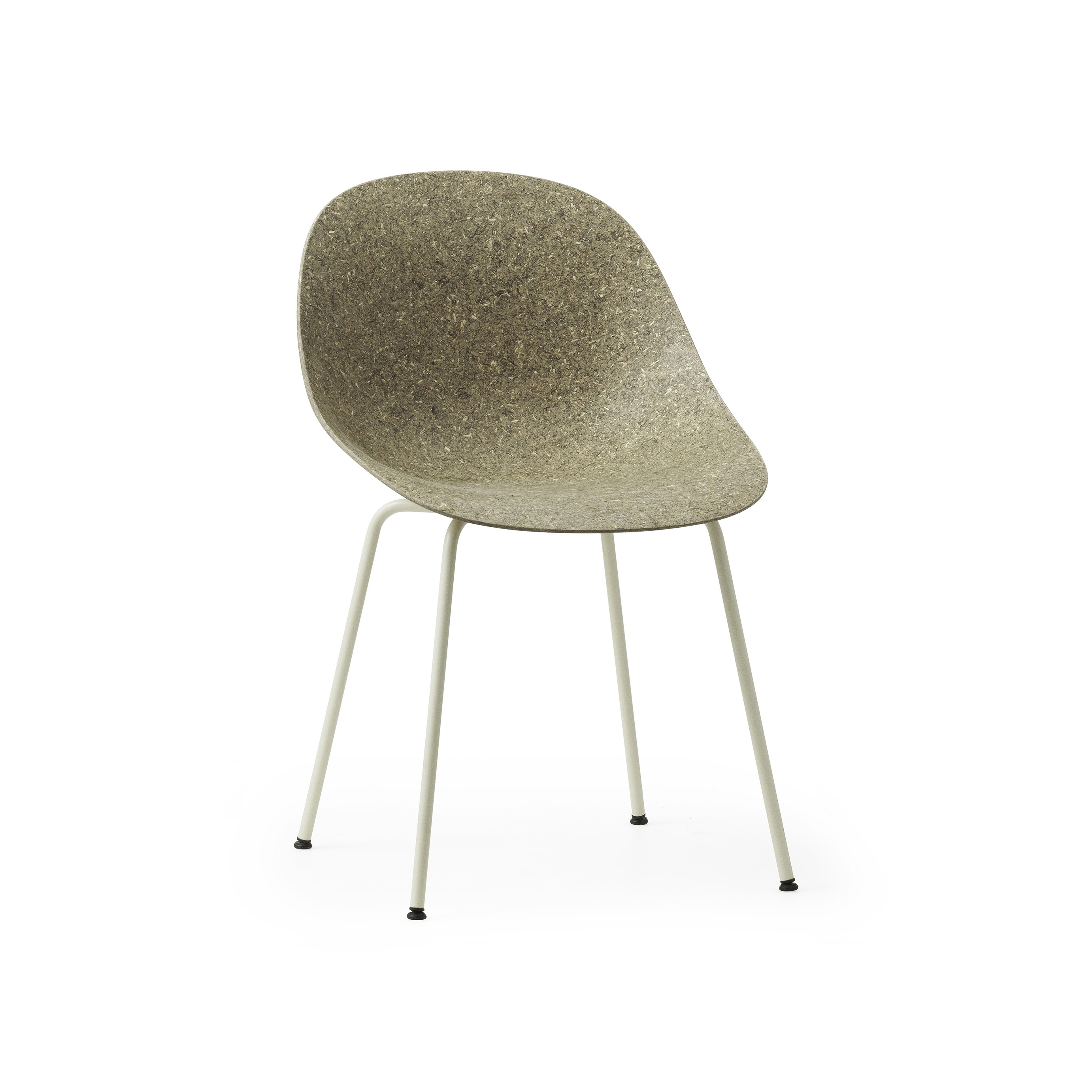 Mat Chair Cream Steel - Seaweed