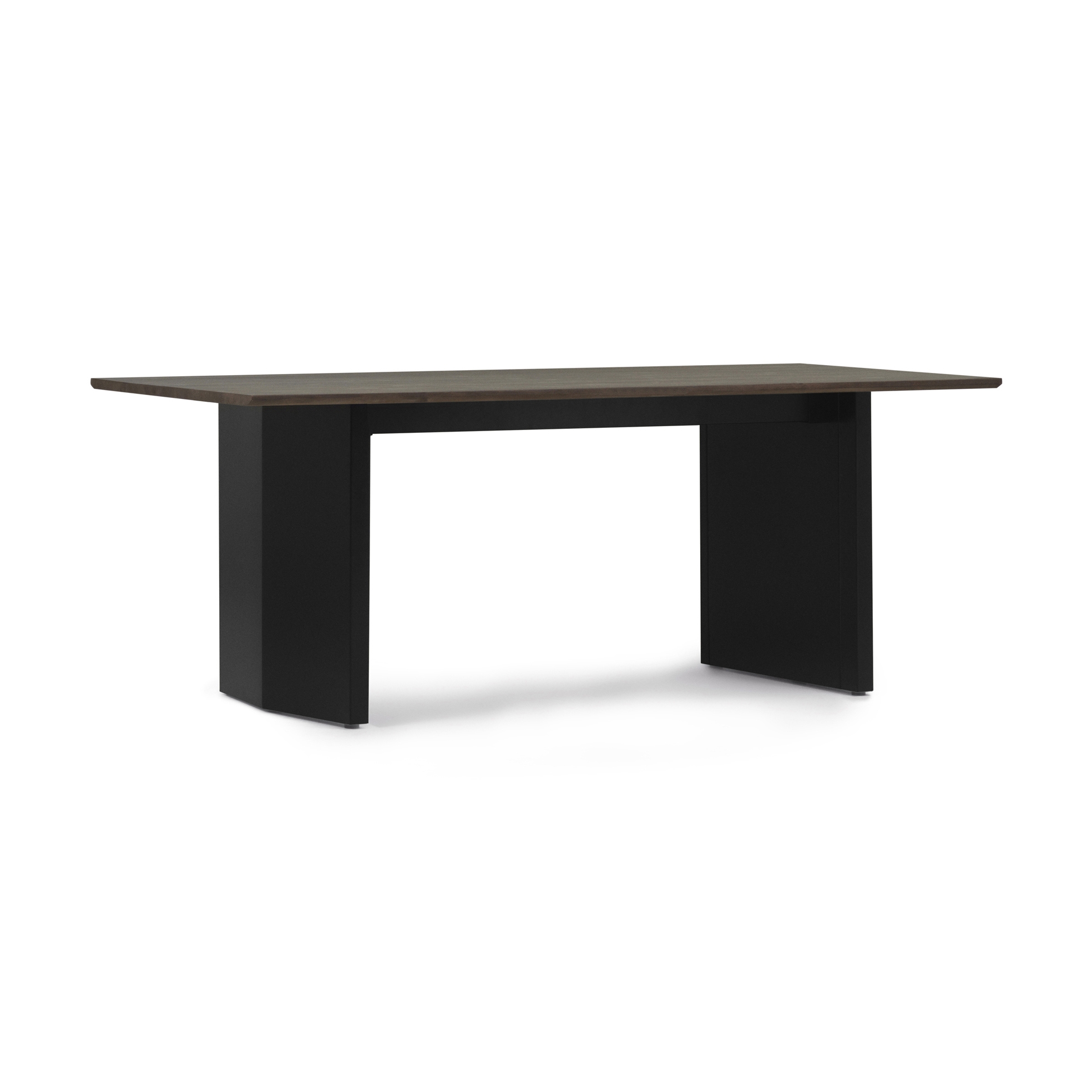 Display product Panel Table 200x90cm Black/Dark Brown from manufacturer Normann Copenhagen
