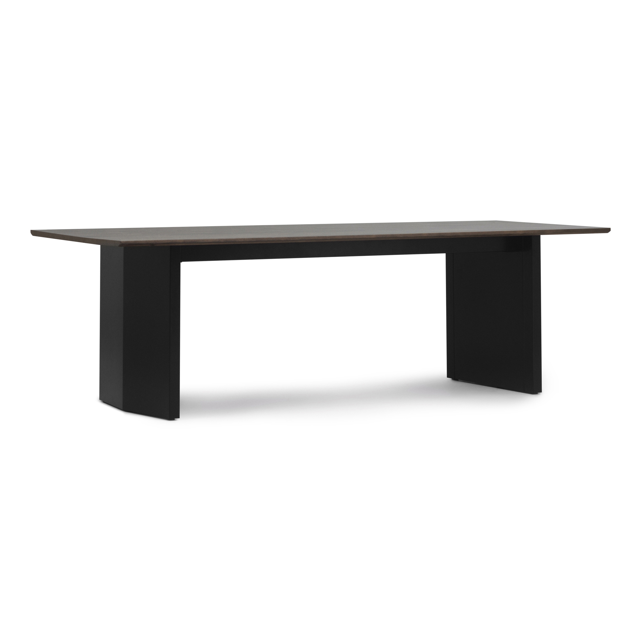 Display product Panel Table 250x90cm Black/Dark Brown from manufacturer Normann Copenhagen