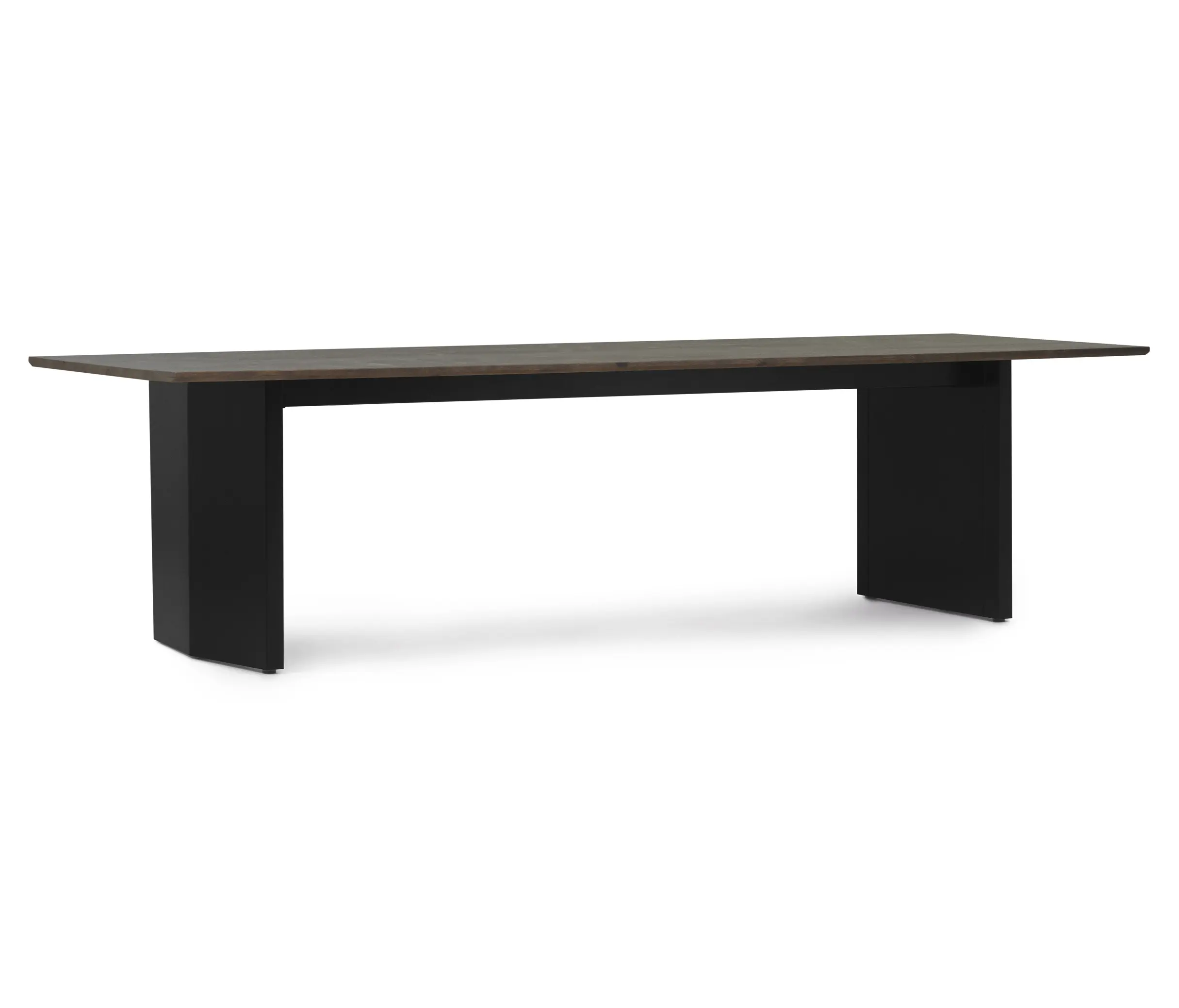 Normann Copenhagen - Panel Table 300x90cm Black/Dark Brown