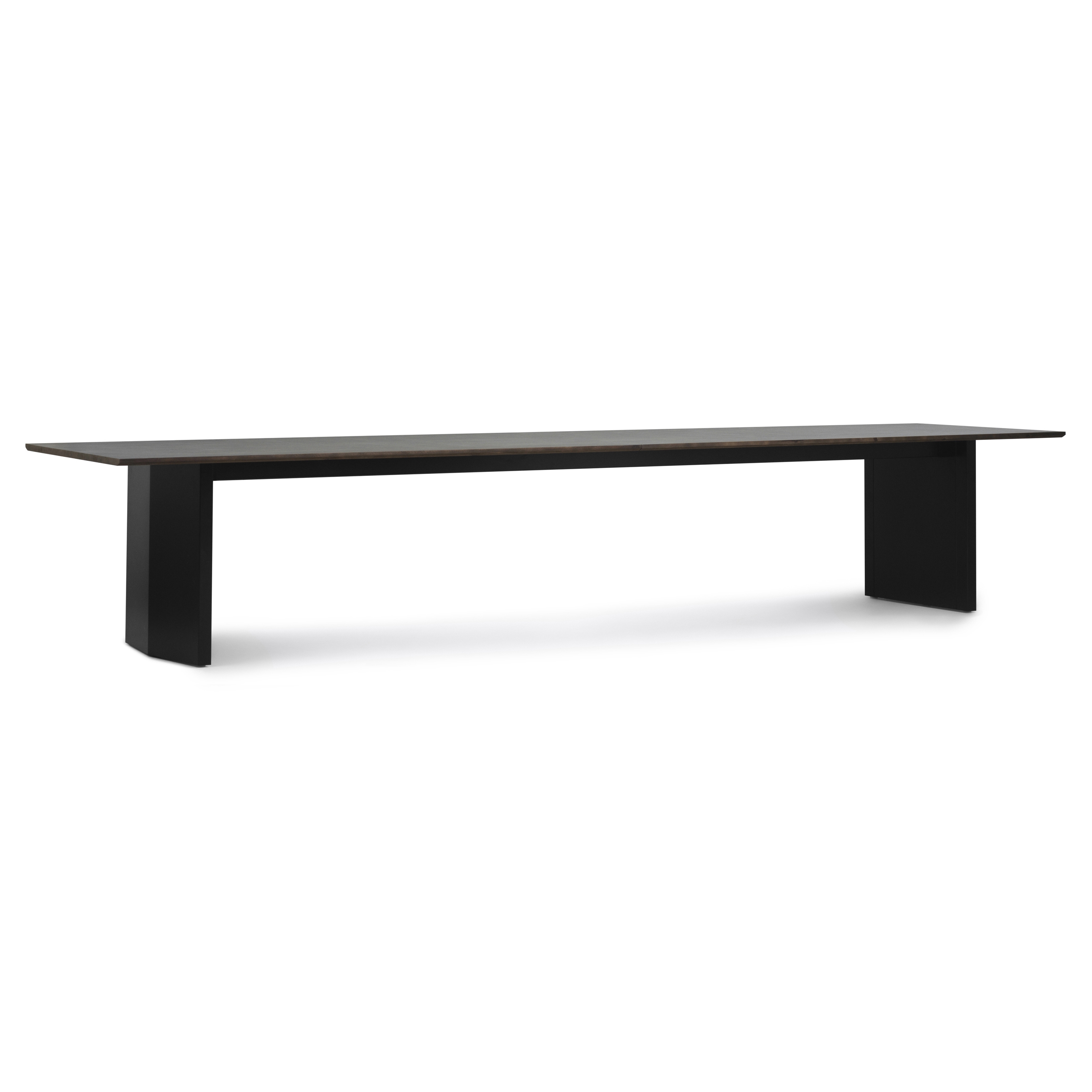 Mostra il prodotto Panel Table 420x100cm Black/Dark Brown del produttore Normann Copenhagen