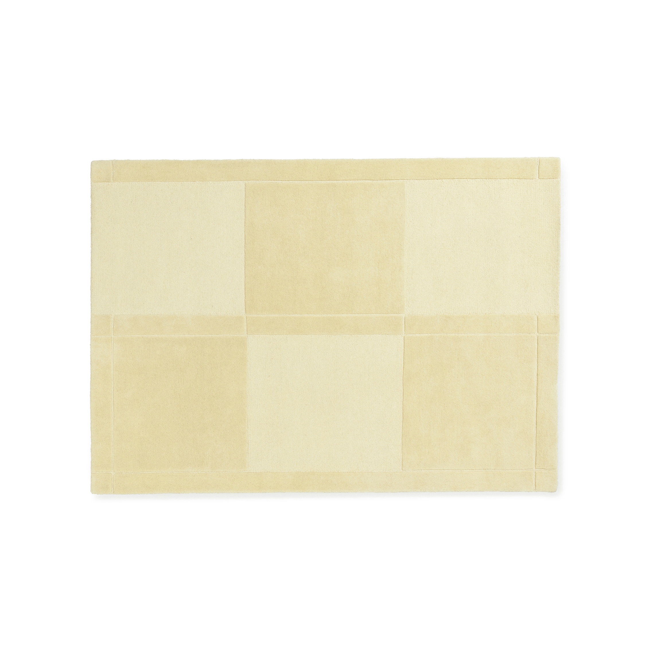 Display product Level Rug 170x240 cm - Light Yellow from manufacturer Normann Copenhagen