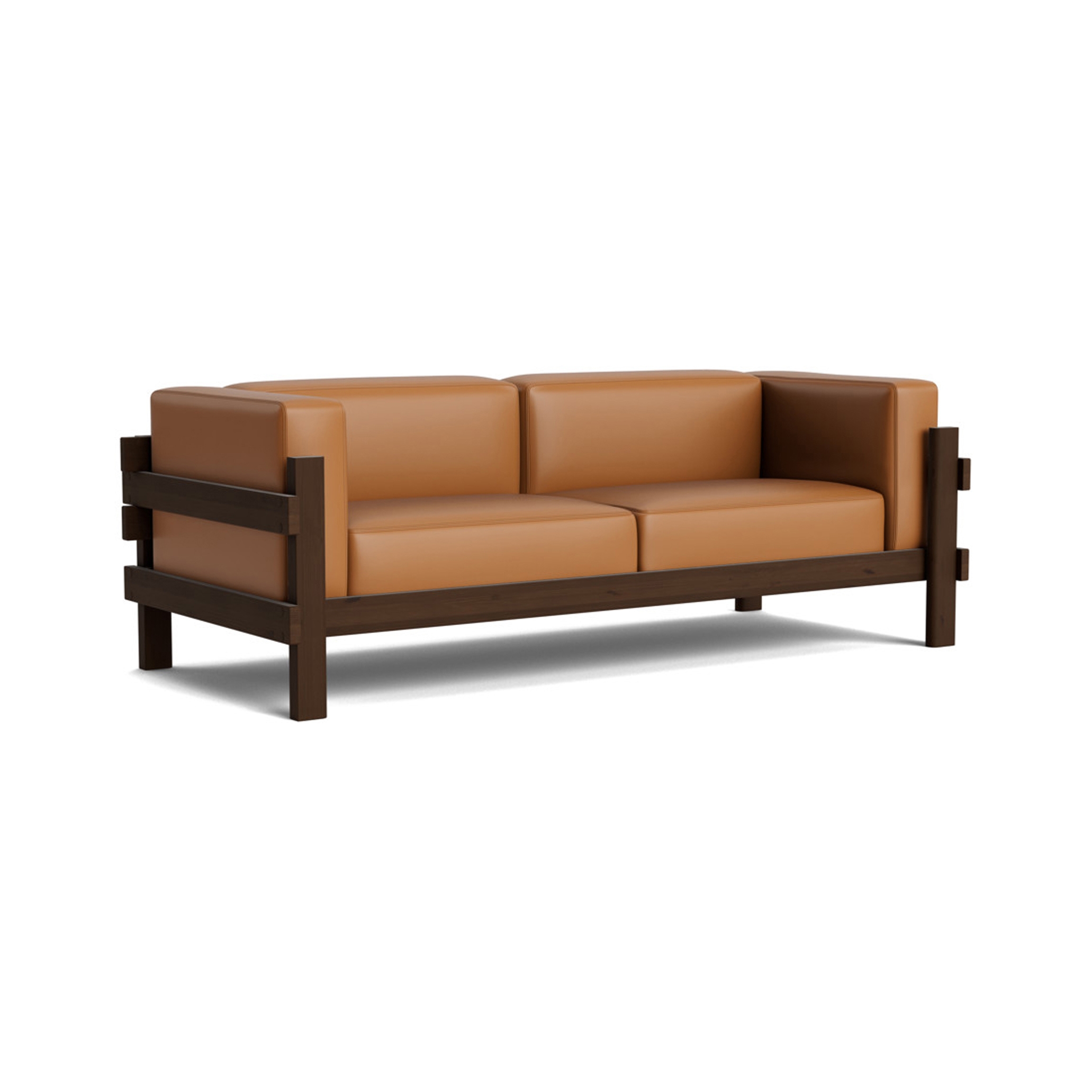 Produkt Kube Sofa 3-Seater Dark Brown Ultra Leather des Herstellers Normann Copenhagen anzeigen