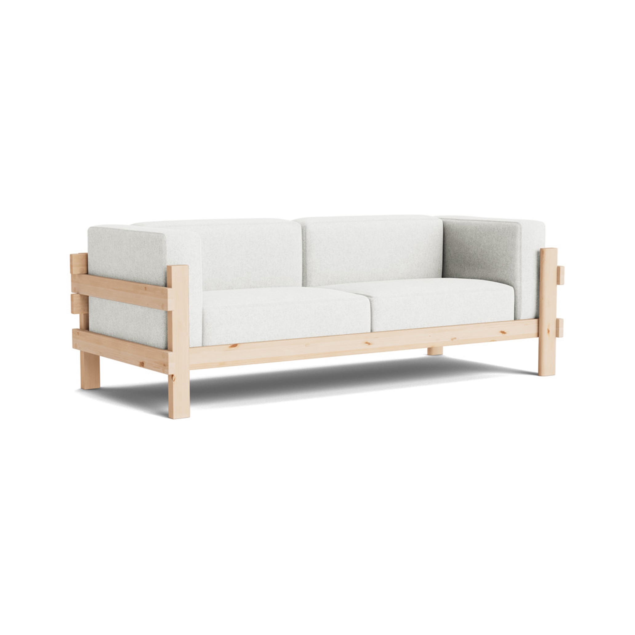 Kube Sofa 3-Seater Pine Hallingdal