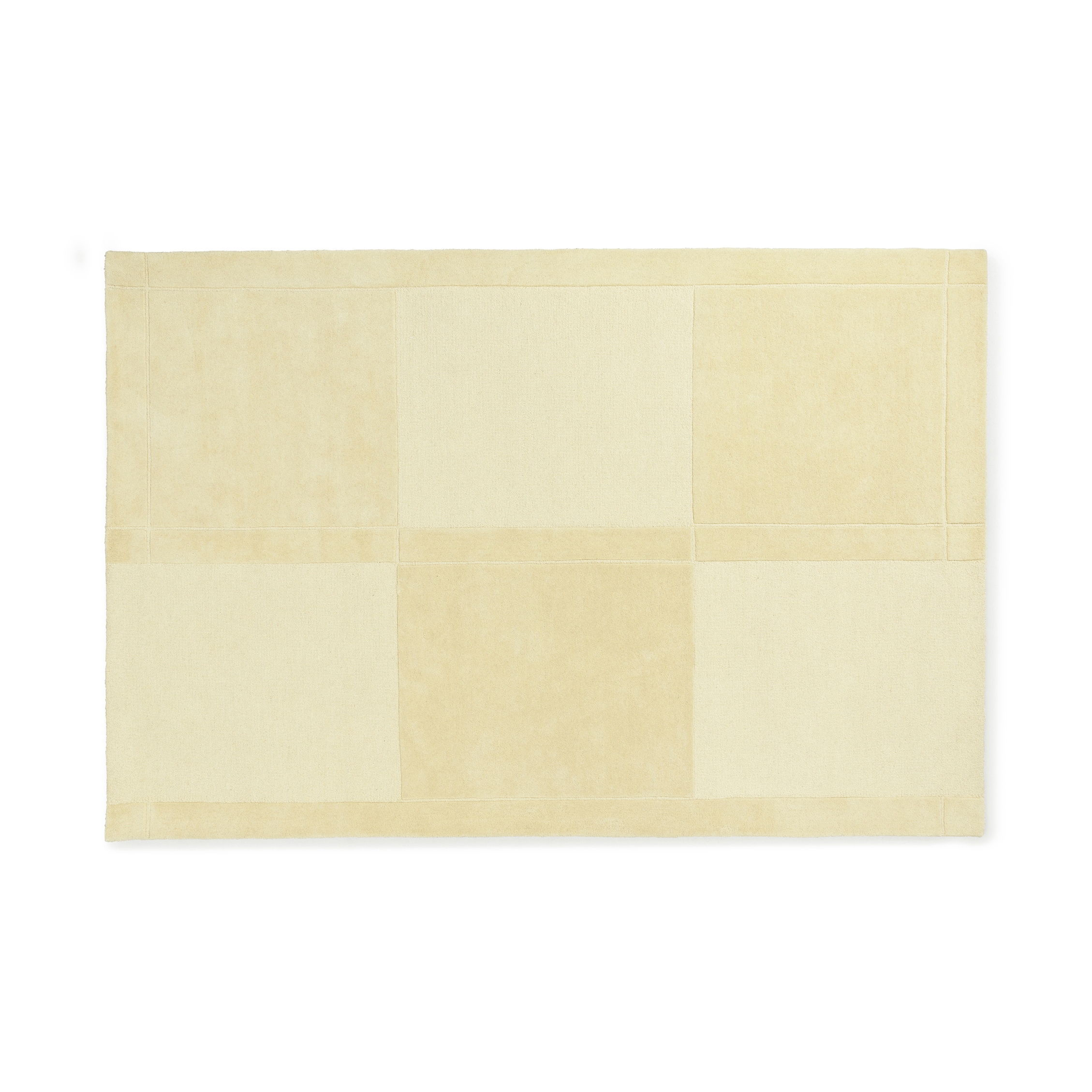 Level Rug 200x300 cm - Light Yellow