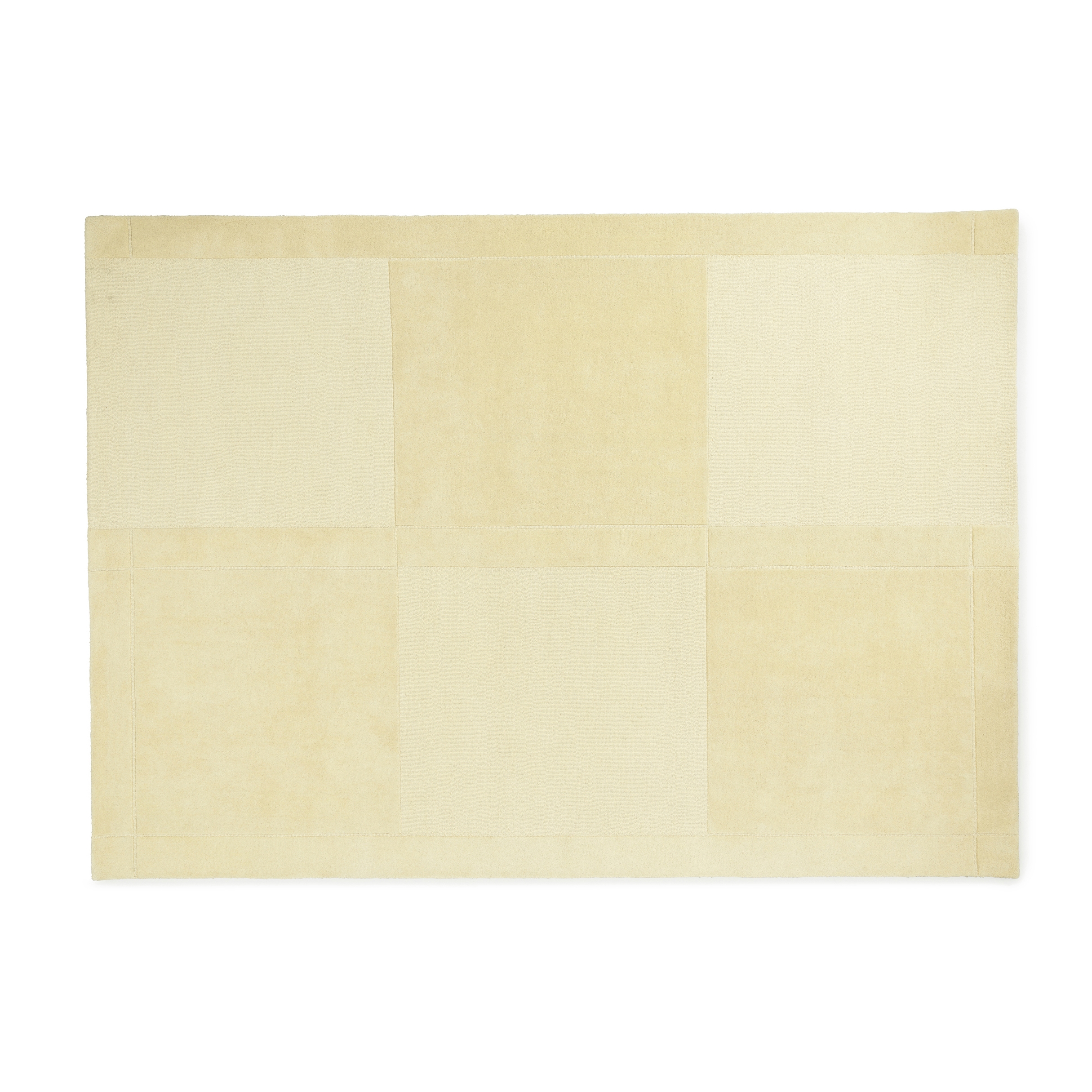 Display product Level Rug 250x350 cm - Light Yellow from manufacturer Normann Copenhagen