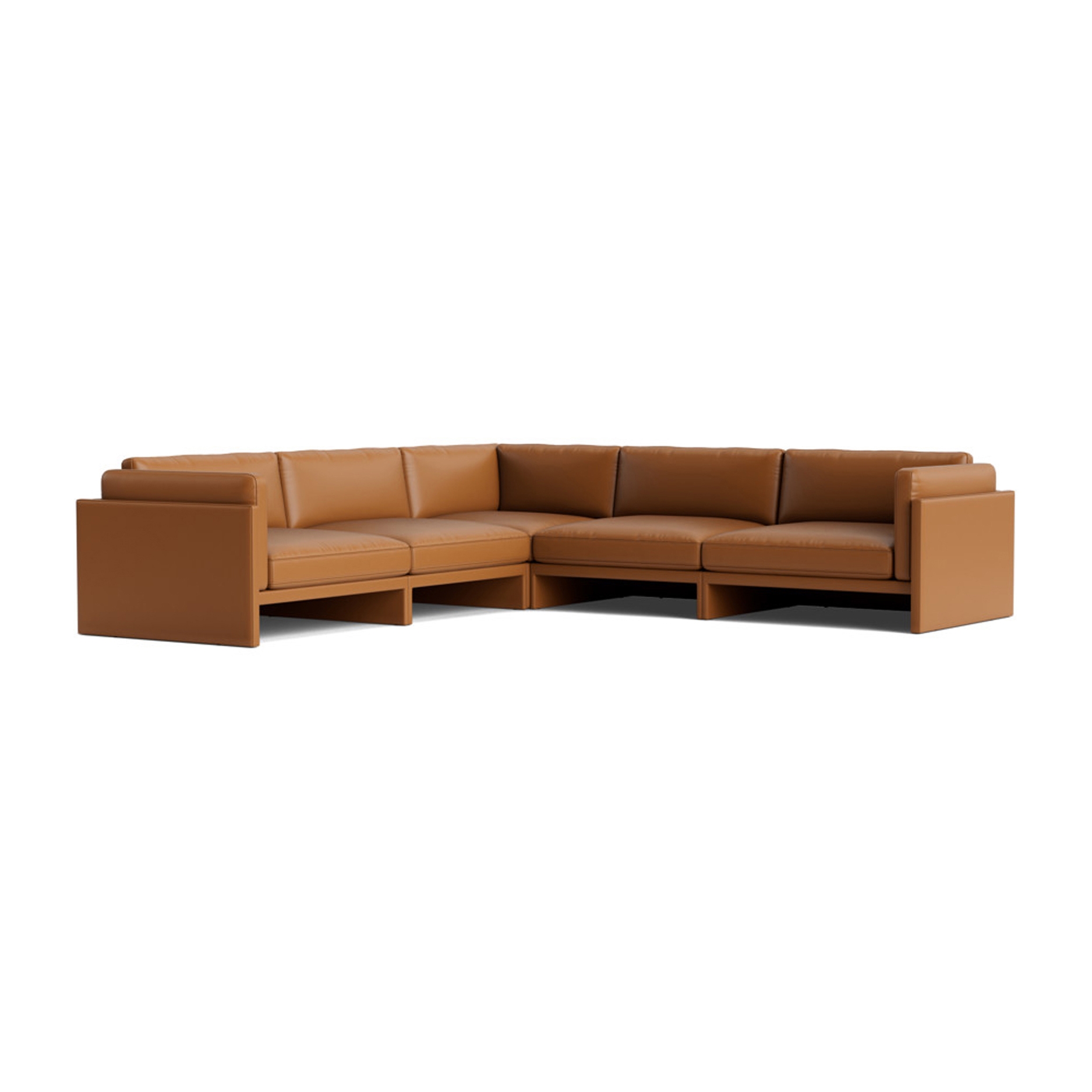 Afficher le produit Softy Modular Sofa 6-Seater Corner Ultra Leather du fabricant Normann Copenhagen