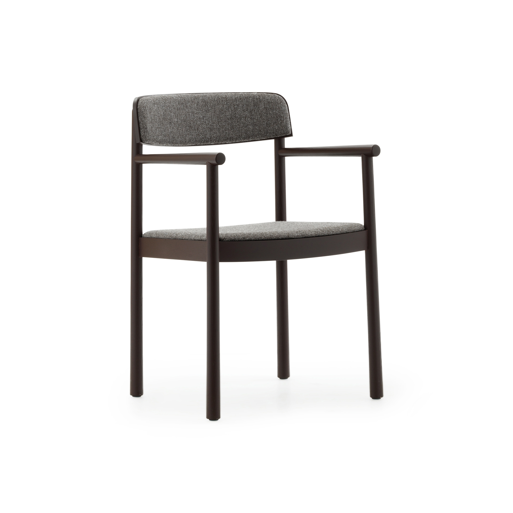 Timb LehnStuhl gepolstert Braun / Hallingdal 368