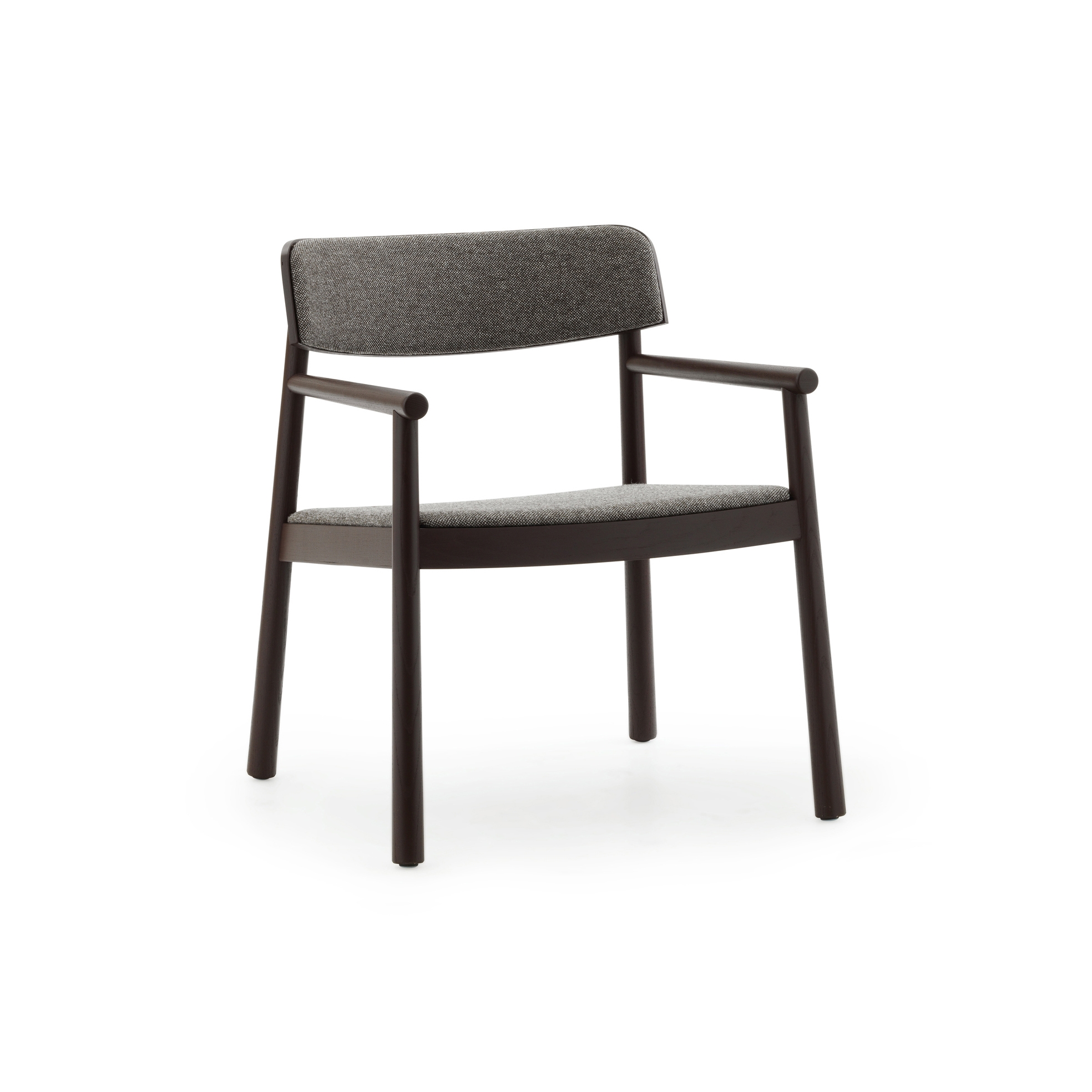 Timb Lounge Armchair Upholstery - Brown / Hallingdal 368