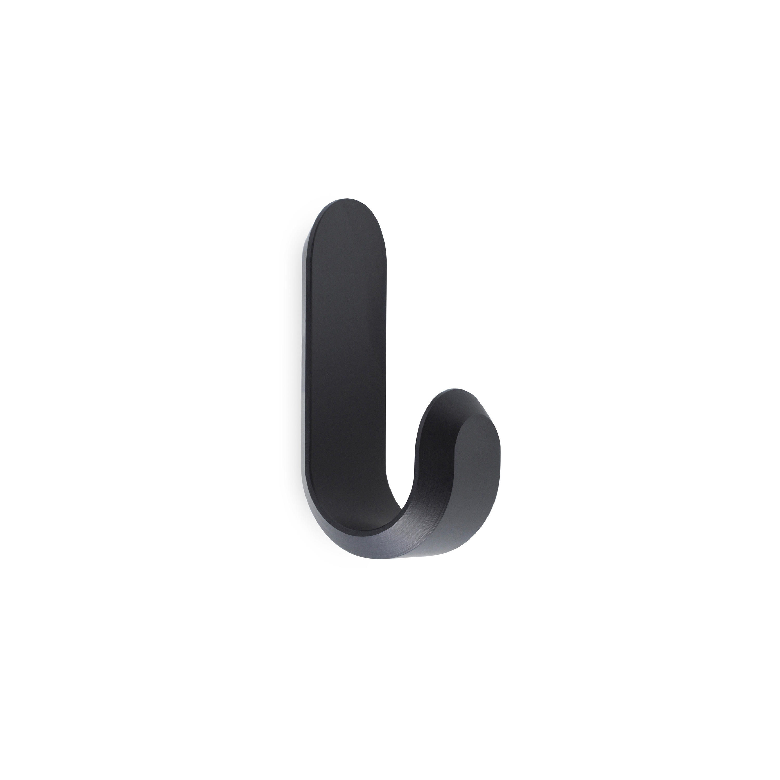 Curve Mini Hooks Matt Black