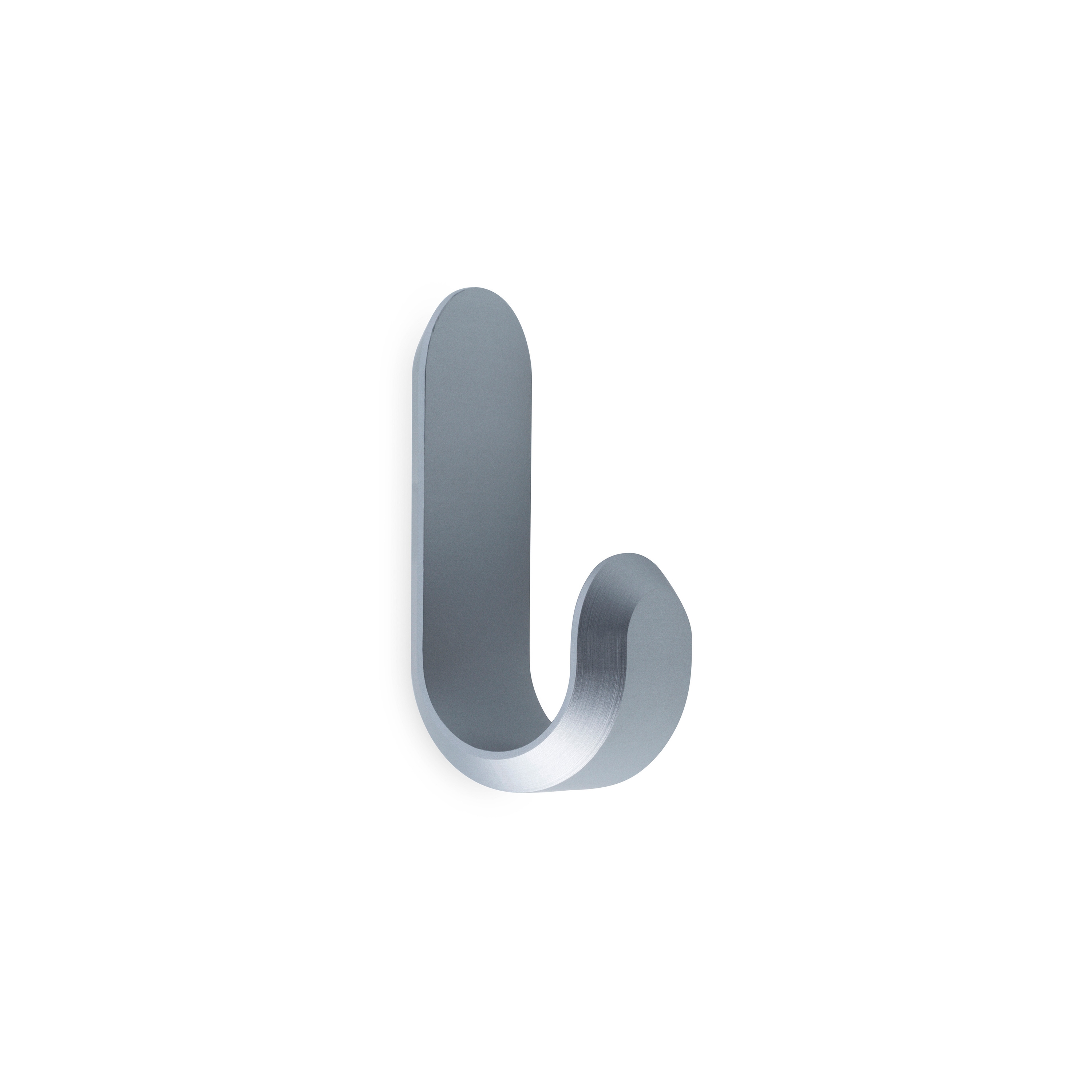 Curve Mini Hooks Matt Silver
