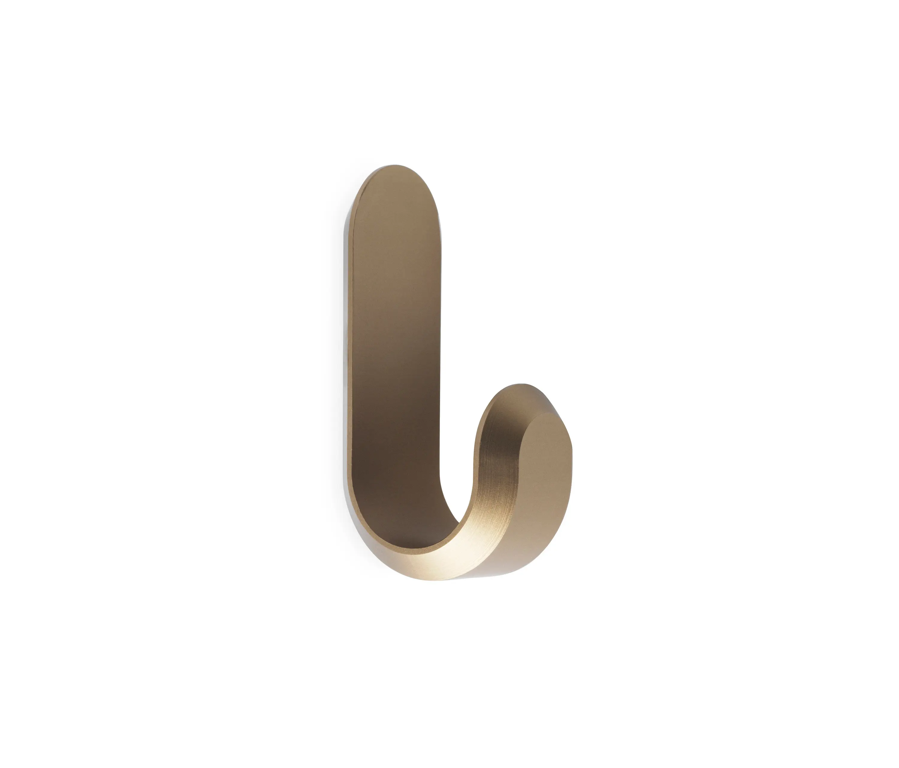 Normann Copenhagen - Curve Mini Hooks Matt gold