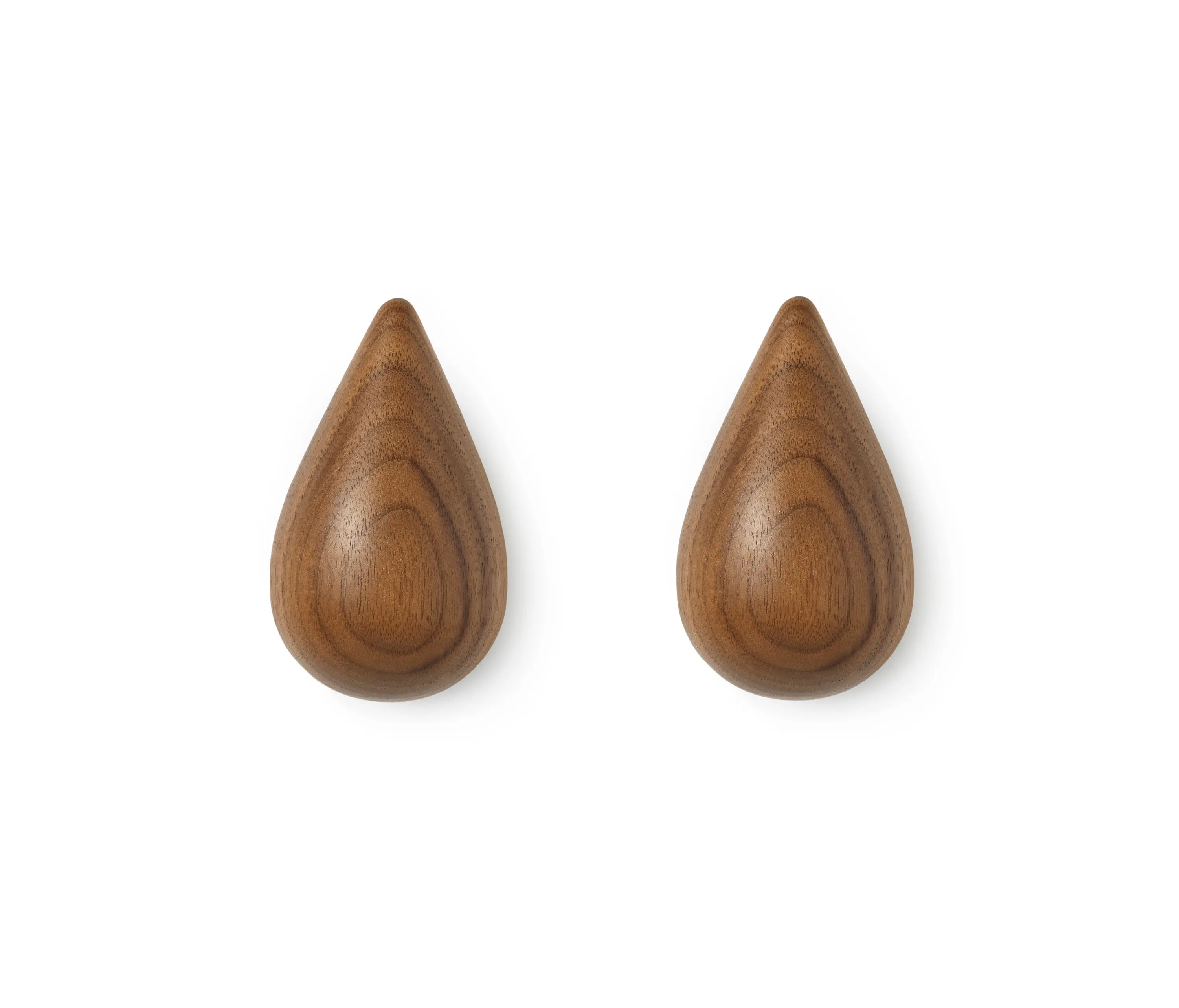 Normann Copenhagen - Dropit Hooks Small Walnut