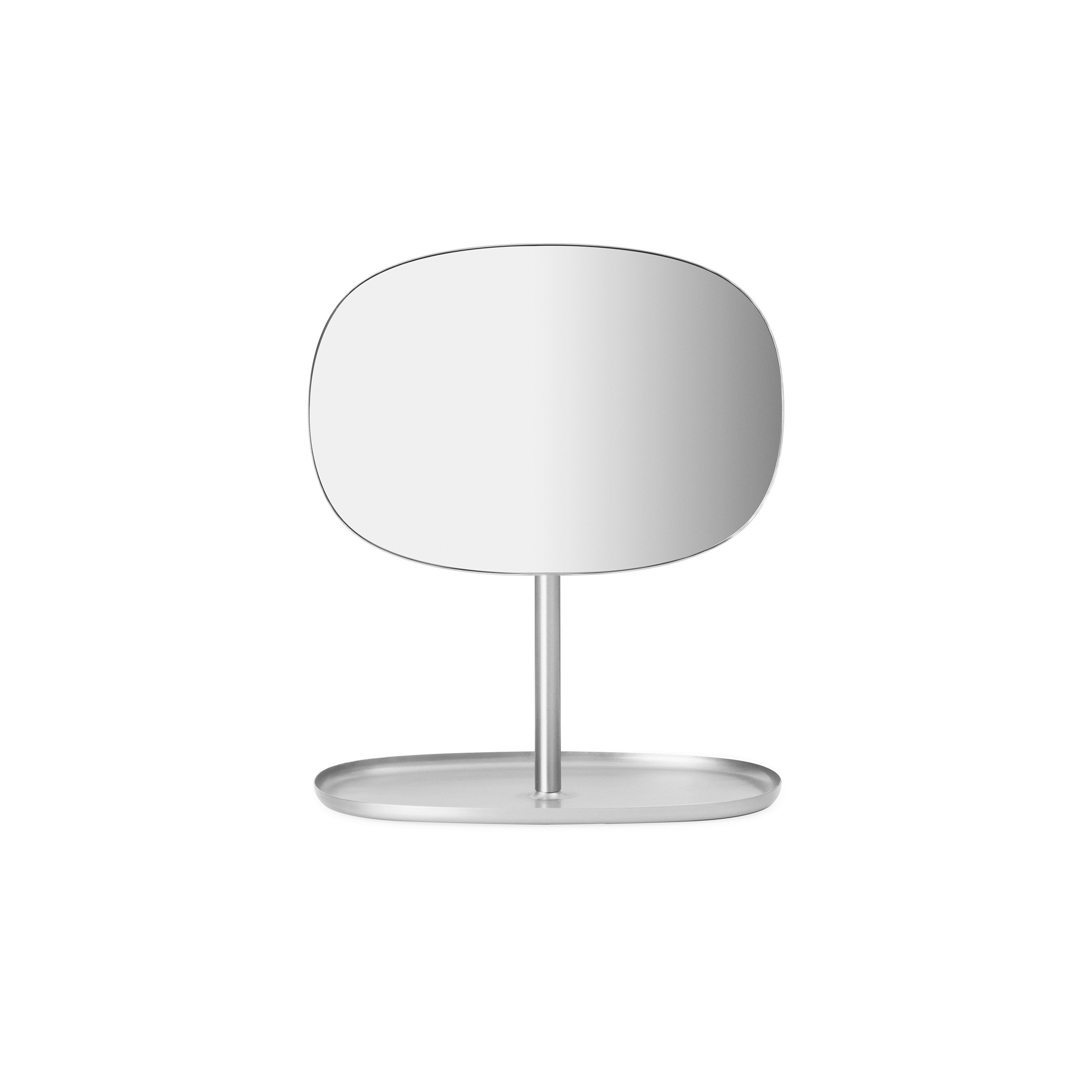 Display product Flip Mirror Matte Steel from manufacturer Normann Copenhagen