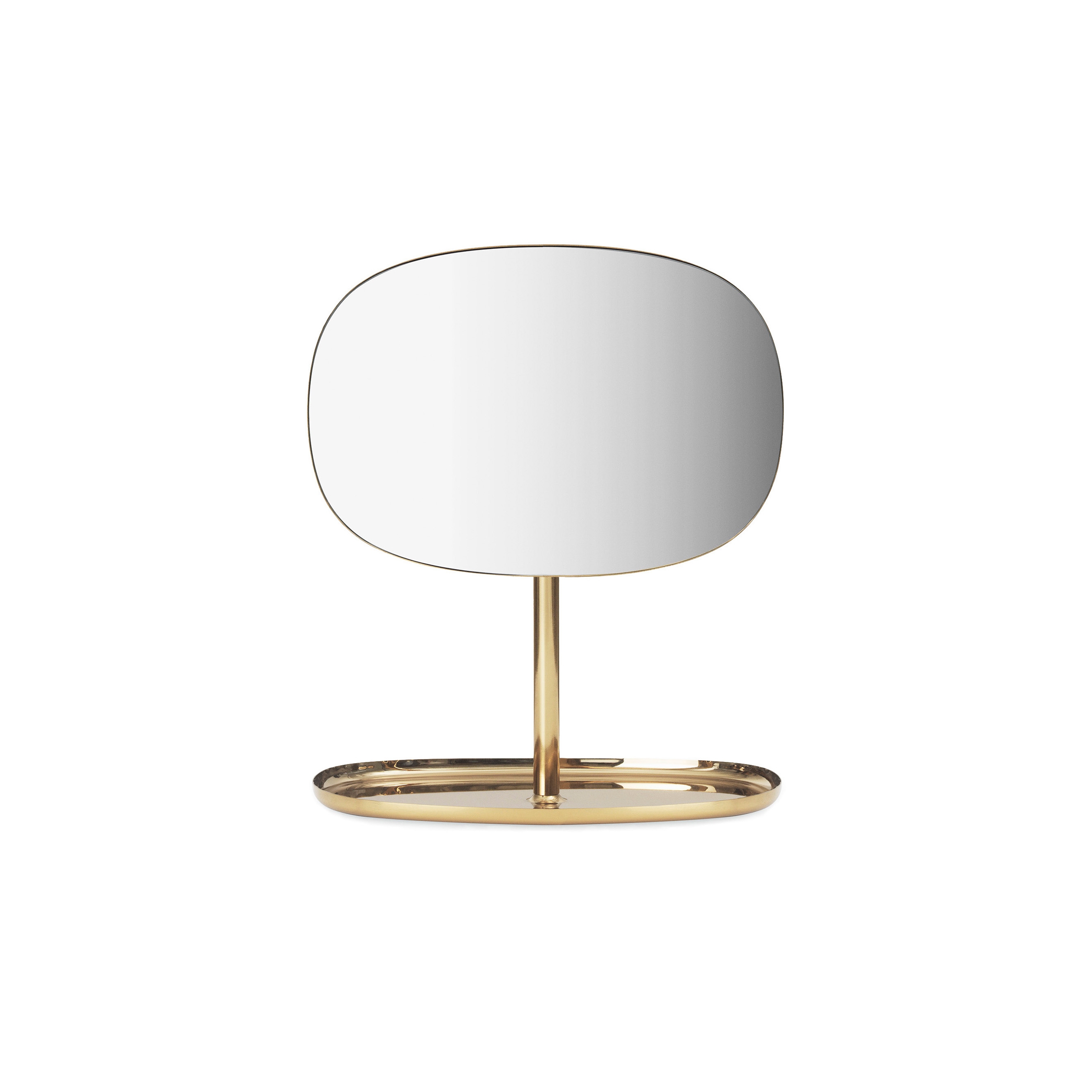 Flip Mirror Brass