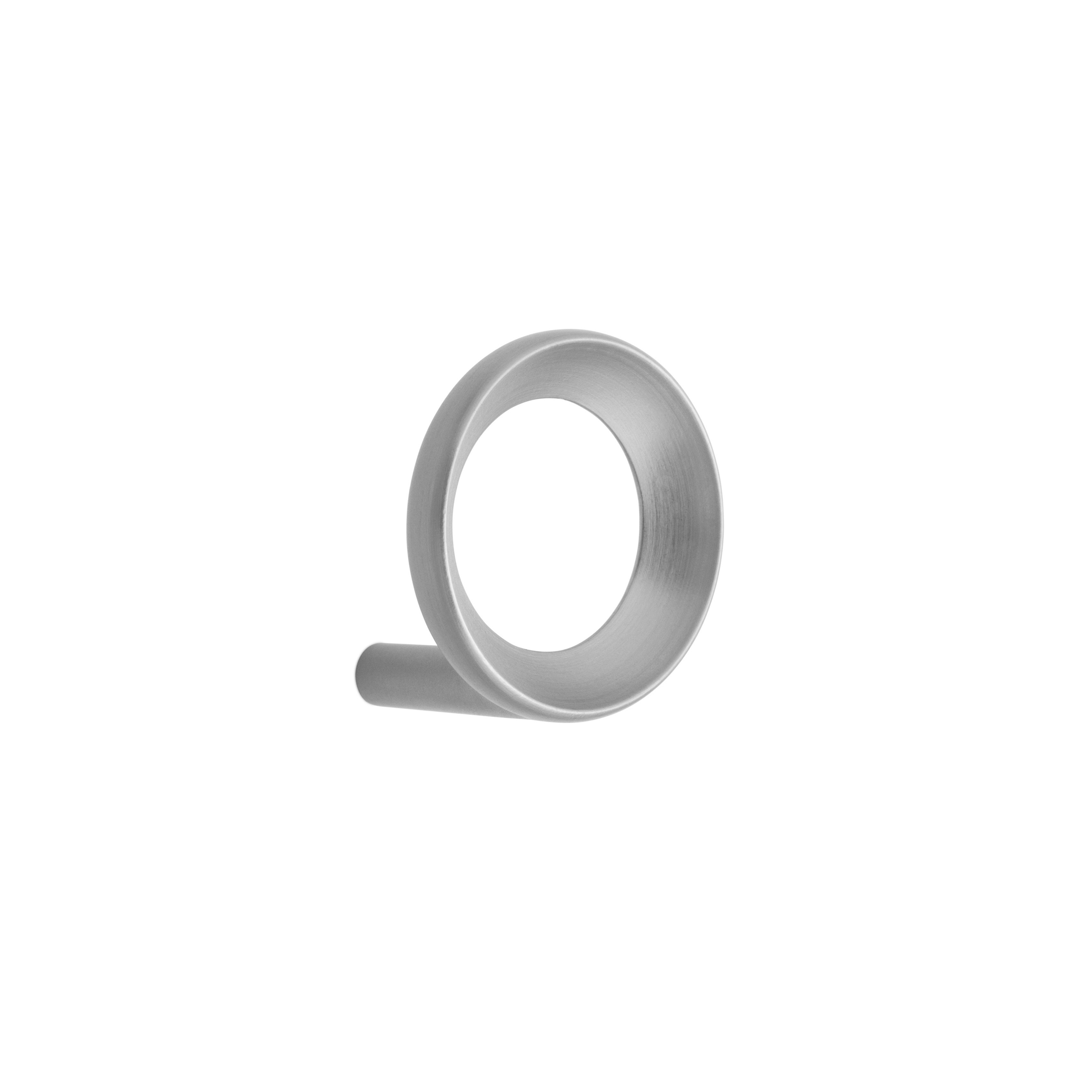 Display product Loop Hook Small Brushed Zinc from manufacturer Normann Copenhagen