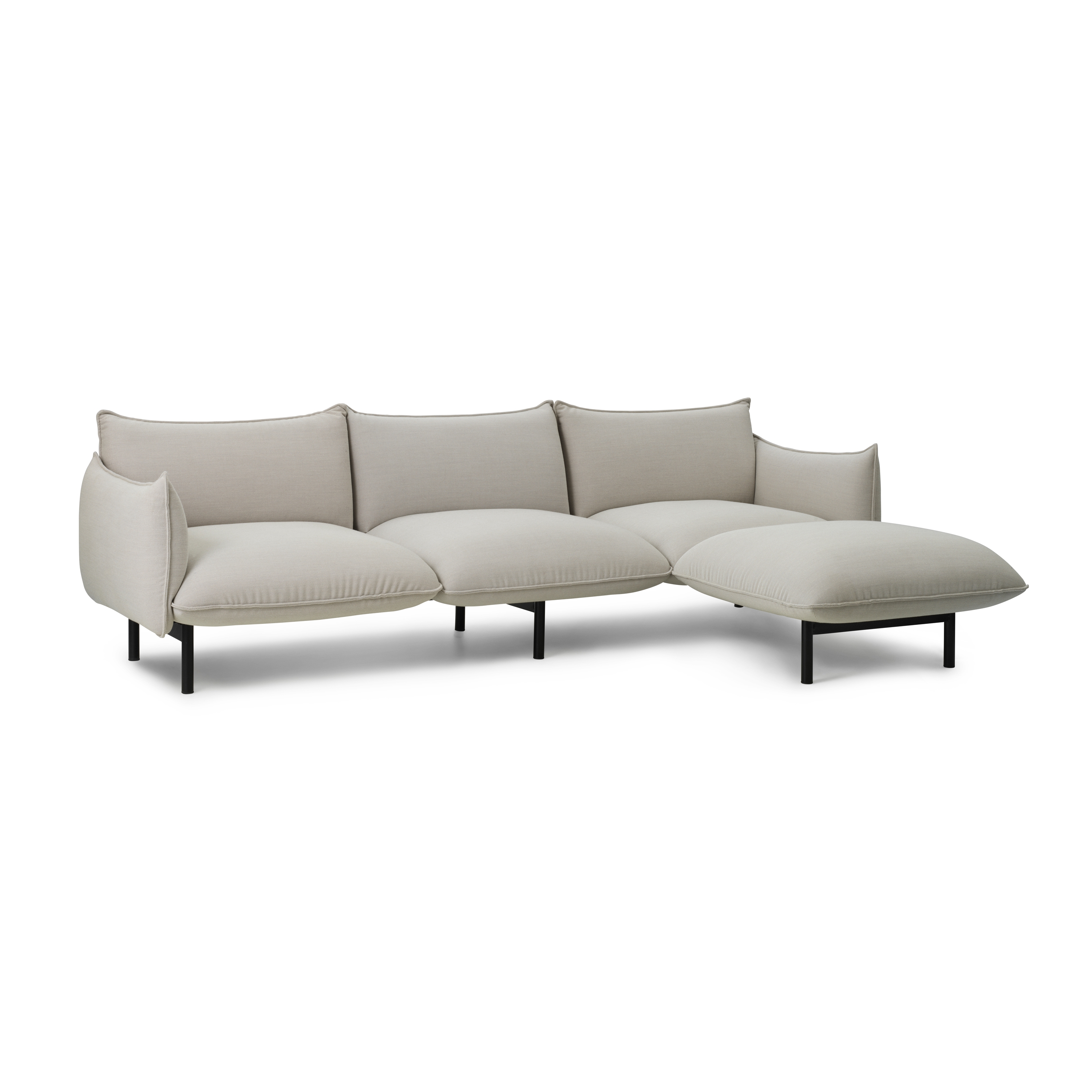 Display product Ark Sofa 3 Seater W. Chaise Longue Steelcut Trio from manufacturer Normann Copenhagen