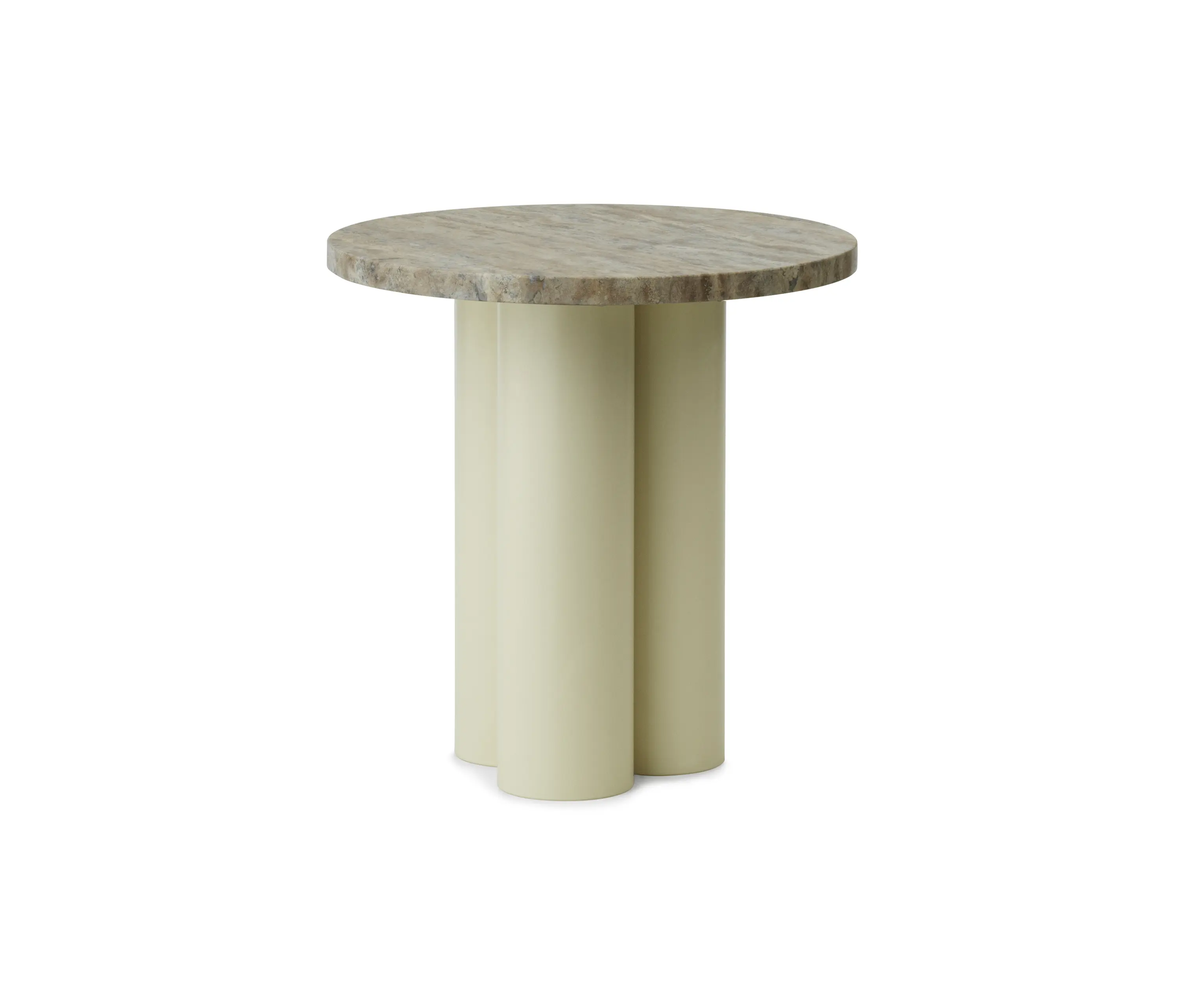 Normann Copenhagen - Dit Table Sand Travertine Silver