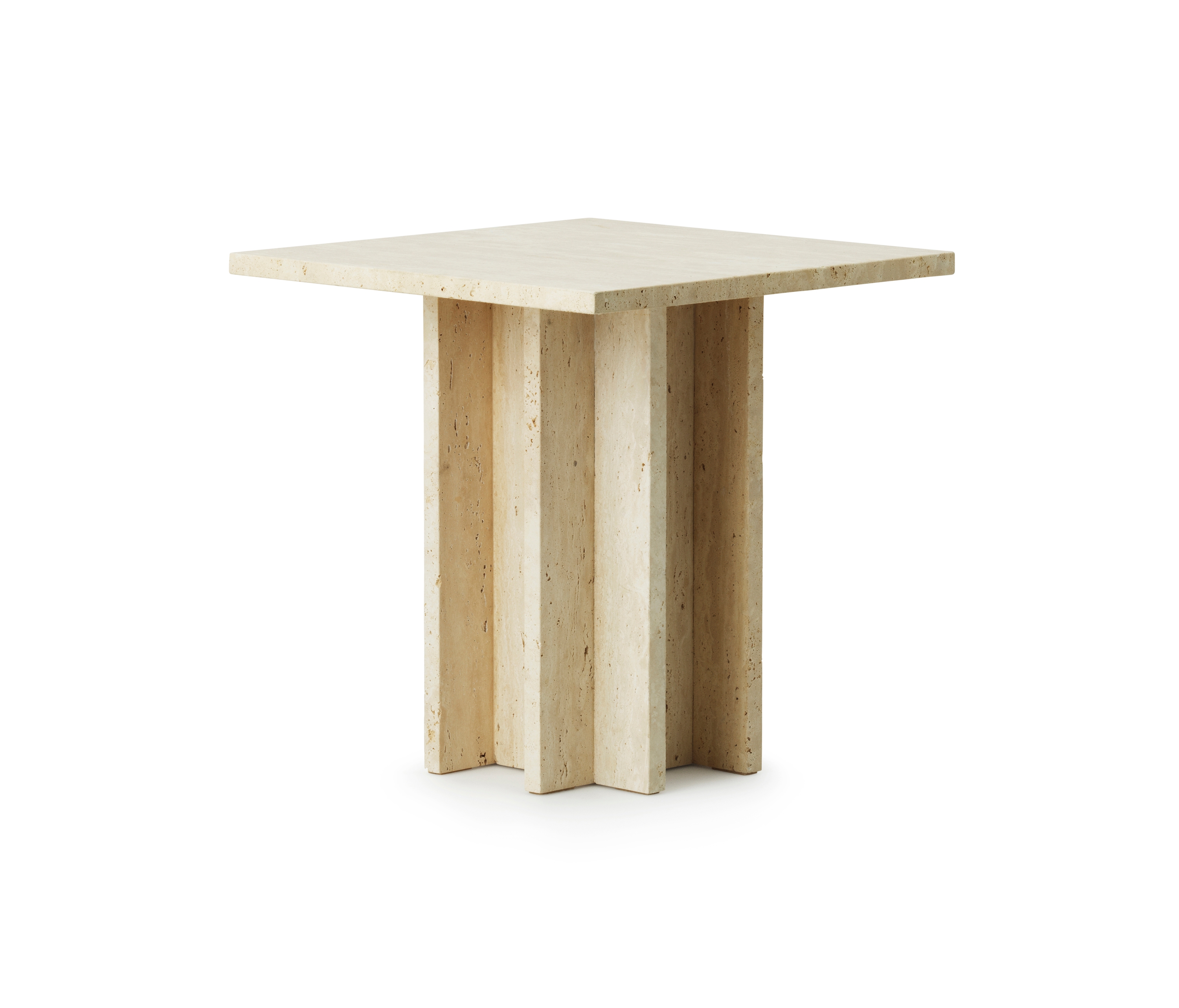 Mostra il prodotto Edge Coffee Table Small Travertine del produttore Normann Copenhagen