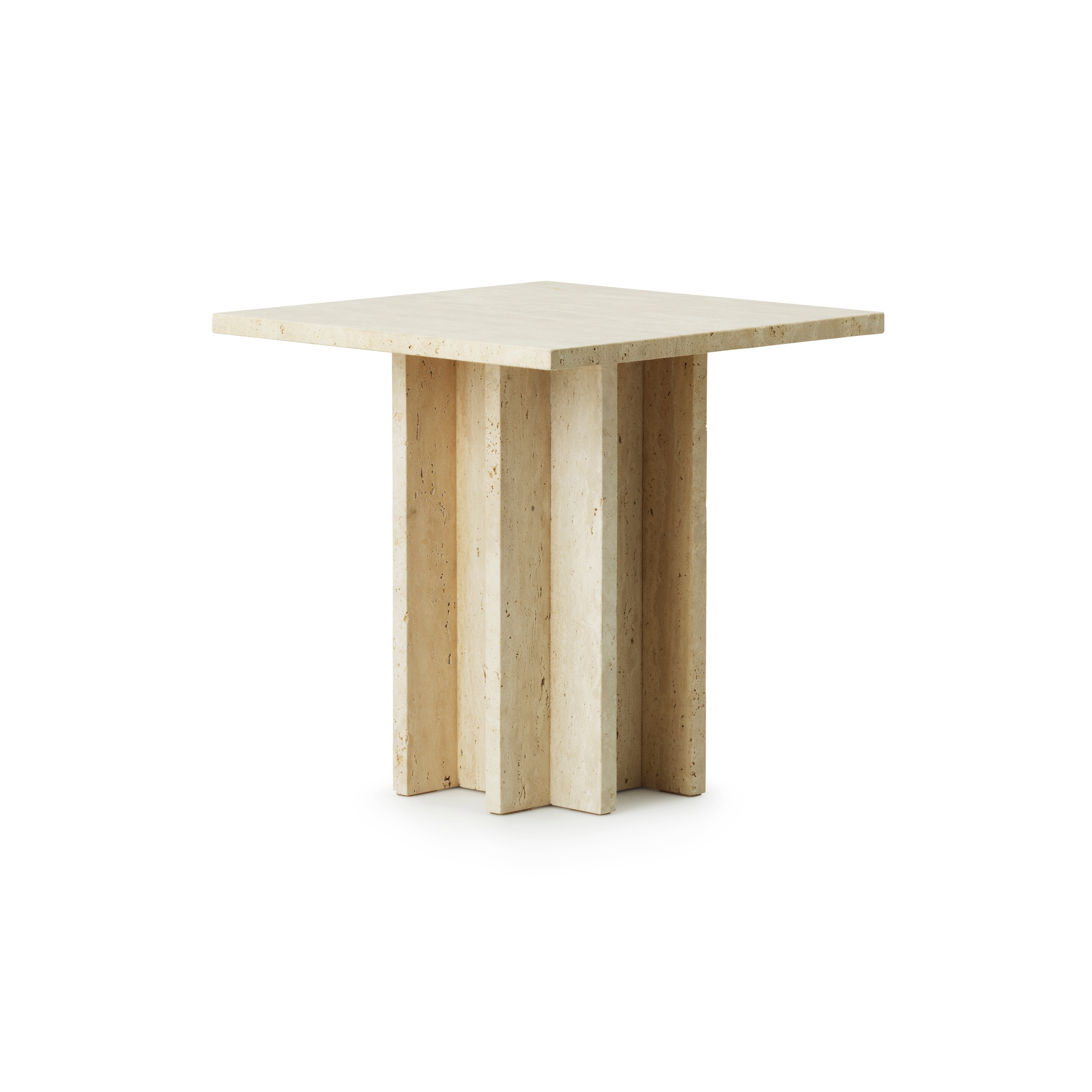 Display product Edge Coffee Table Small Travertine from manufacturer Normann Copenhagen
