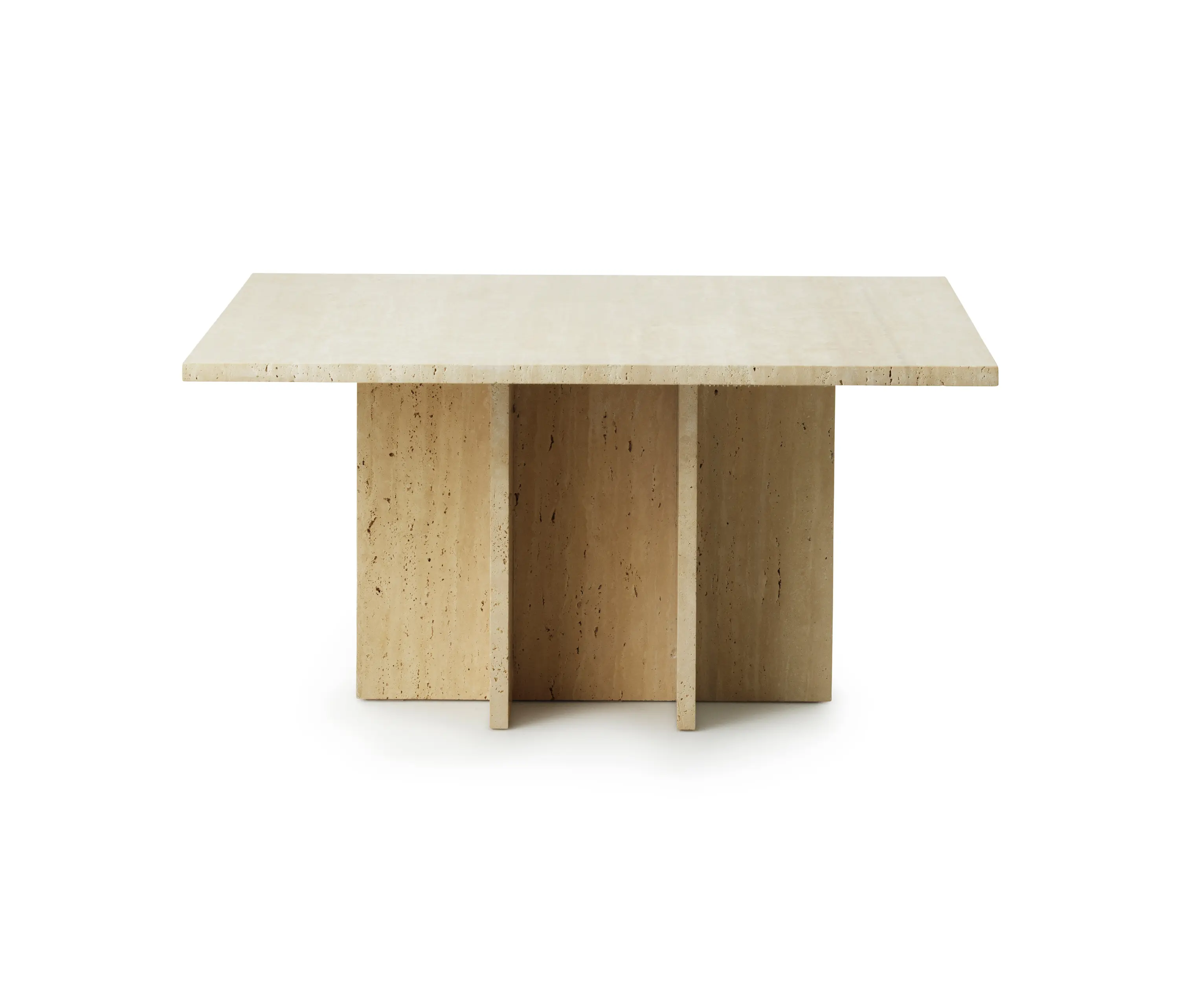 Normann Copenhagen - Edge Coffee Table Large Travertine
