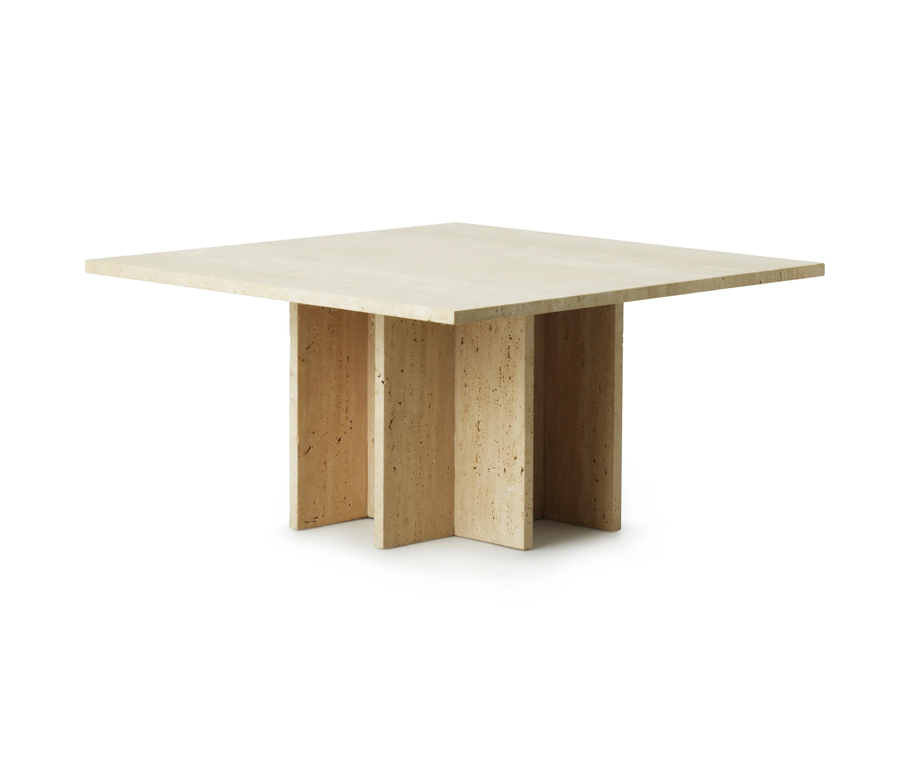 Normann Copenhagen - Edge Coffee Table Large Travertine