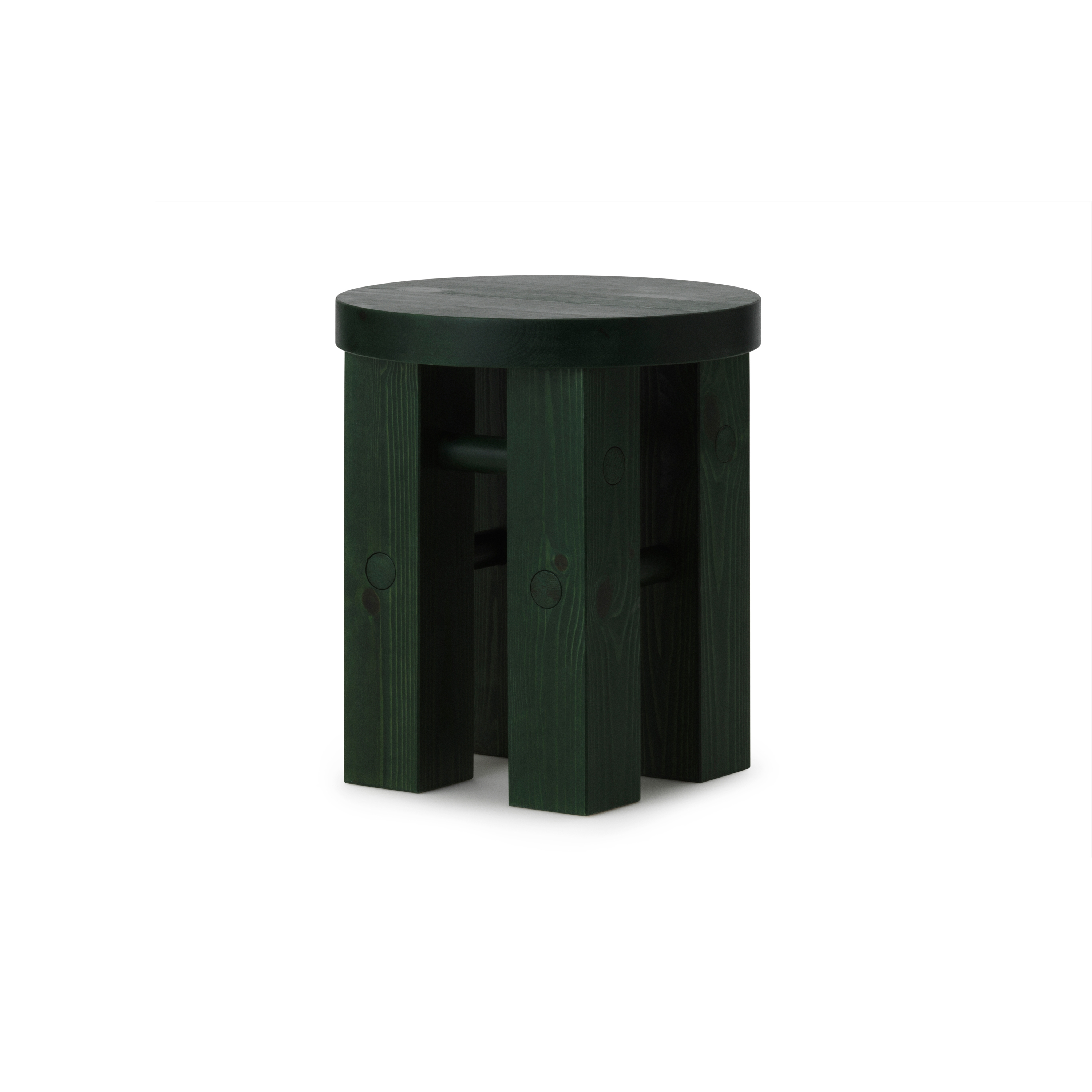 Fyr Stool Dark Green