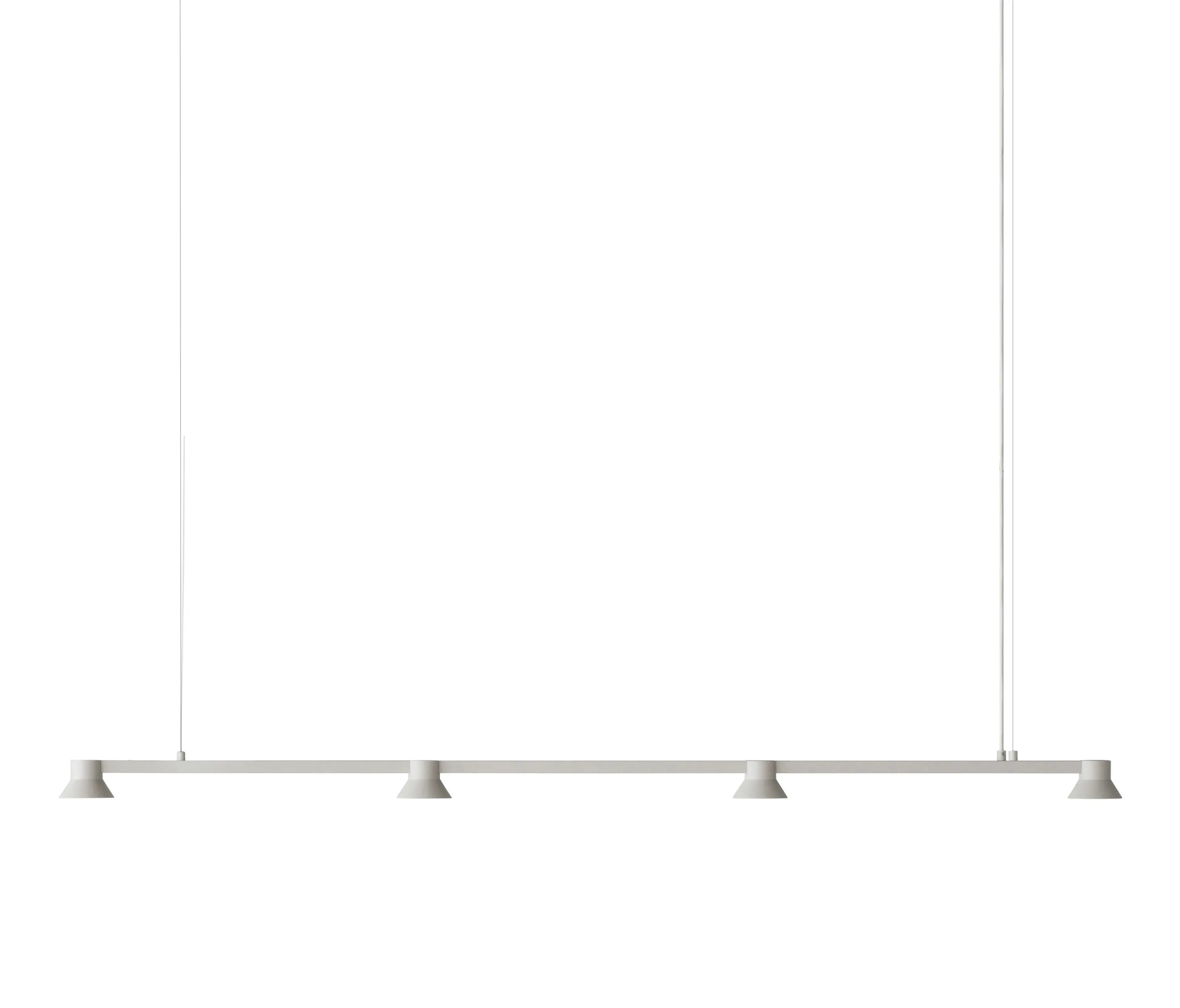 Normann Copenhagen - Hat Lamp Linear Large EU Warm Grey