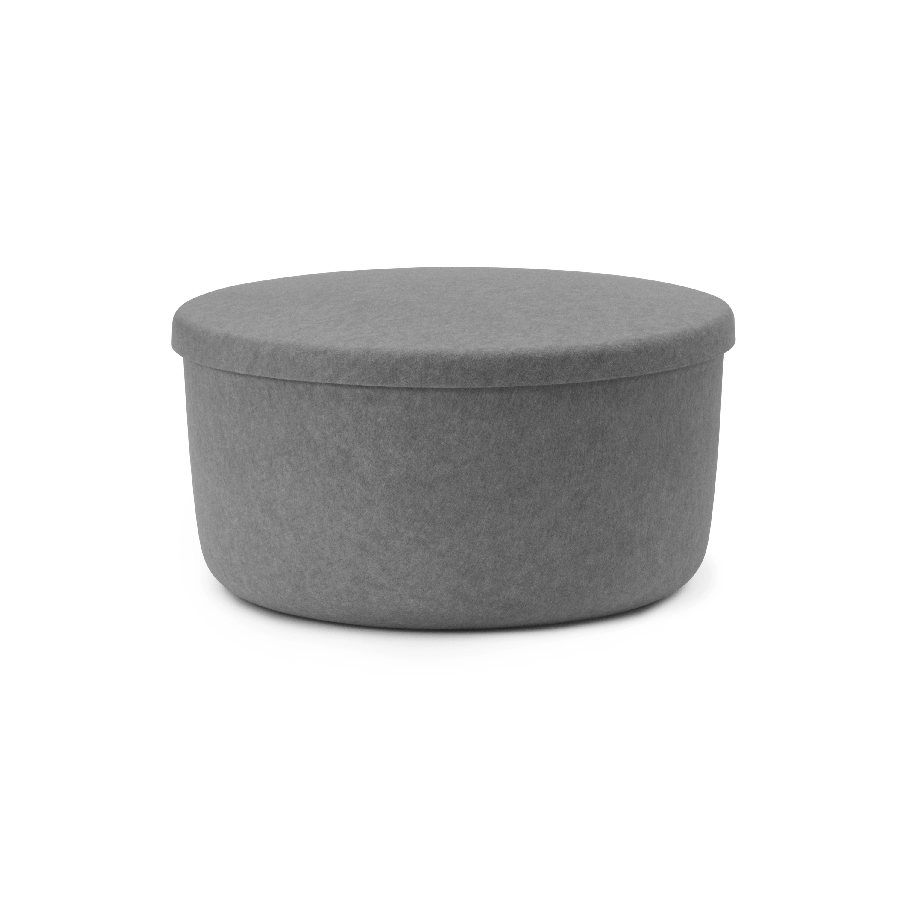 Produkt Hide Stauraum Pouf Gross Grau des Herstellers Normann Copenhagen anzeigen