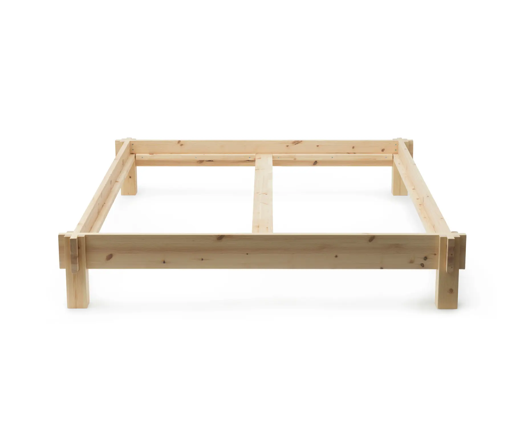 Normann Copenhagen - Notch Bed Frame 160 x 200 cm Pine