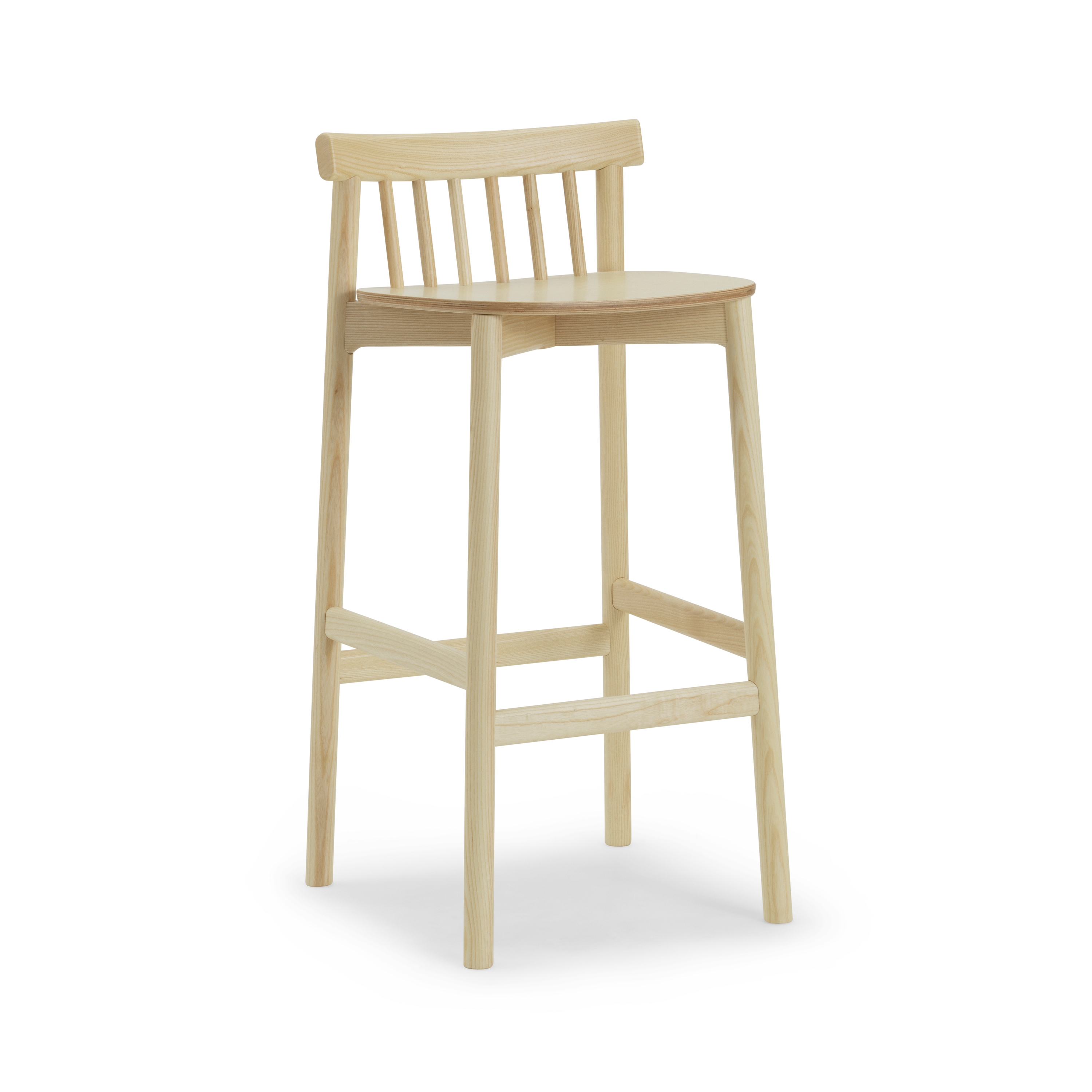 Display product Pind Barstool 75 cm Ash from manufacturer Normann Copenhagen