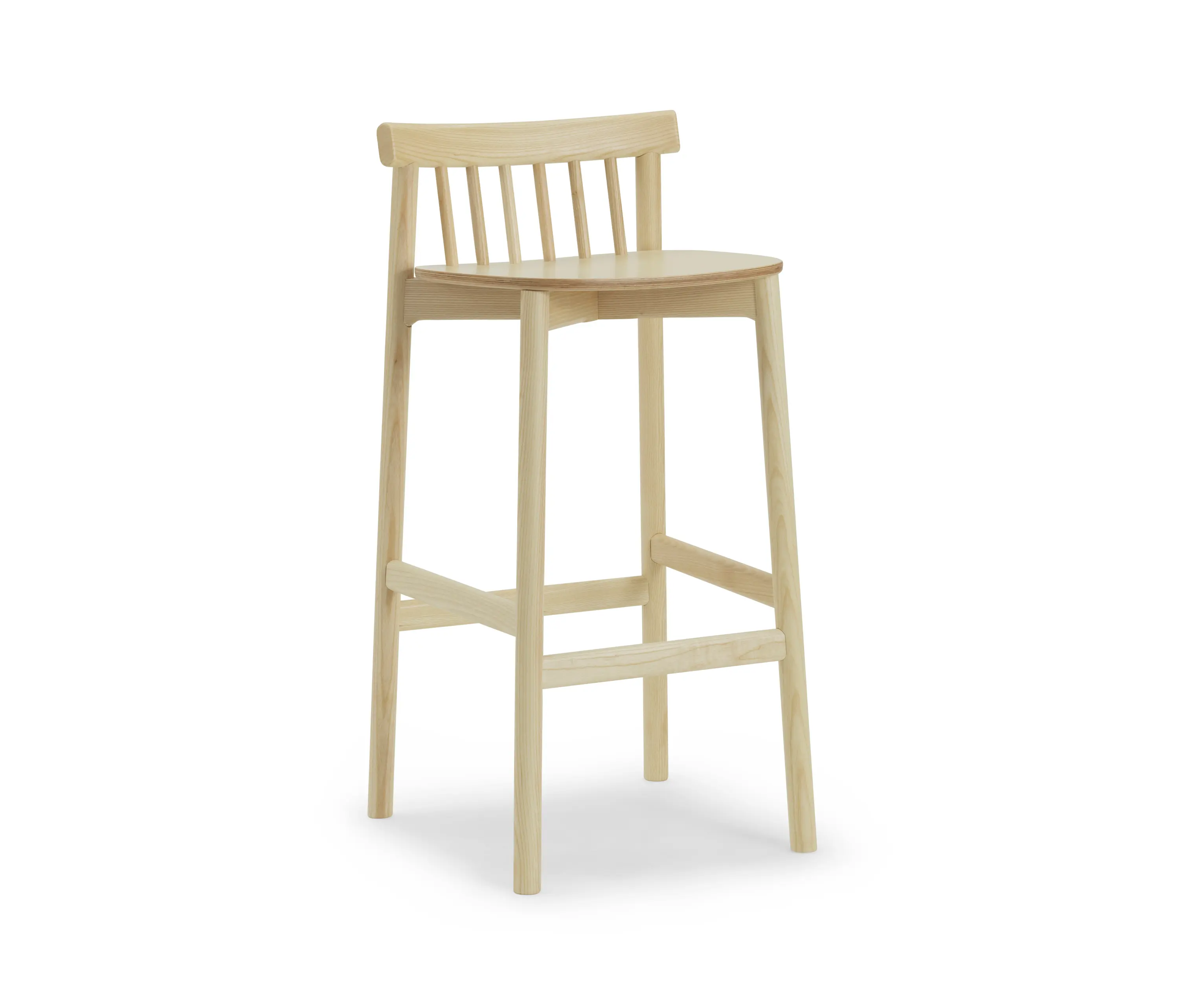 Normann Copenhagen - Pind Barstool 75 cm Ash