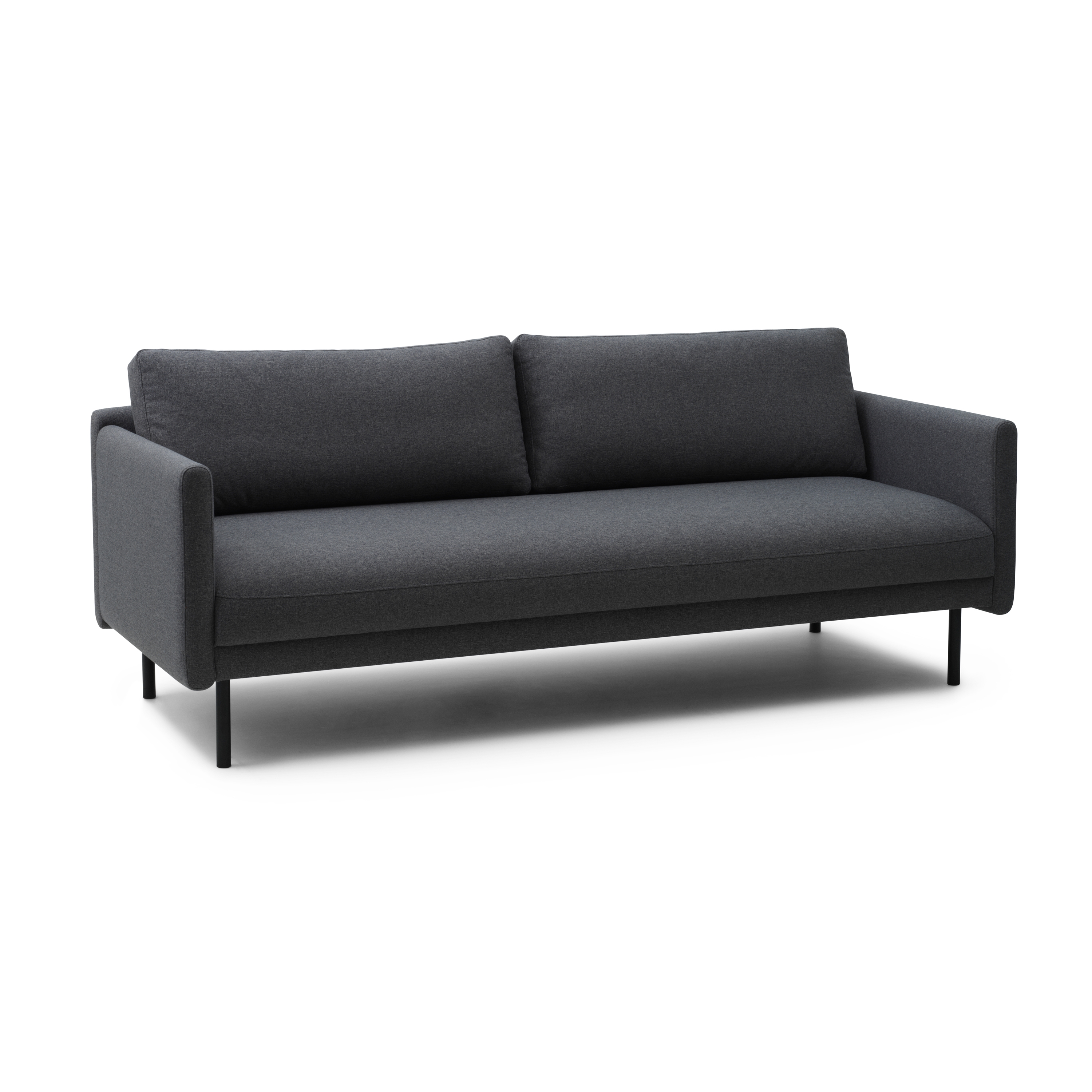 Rar Sofa 3 Seater Re-Born Dark Grey