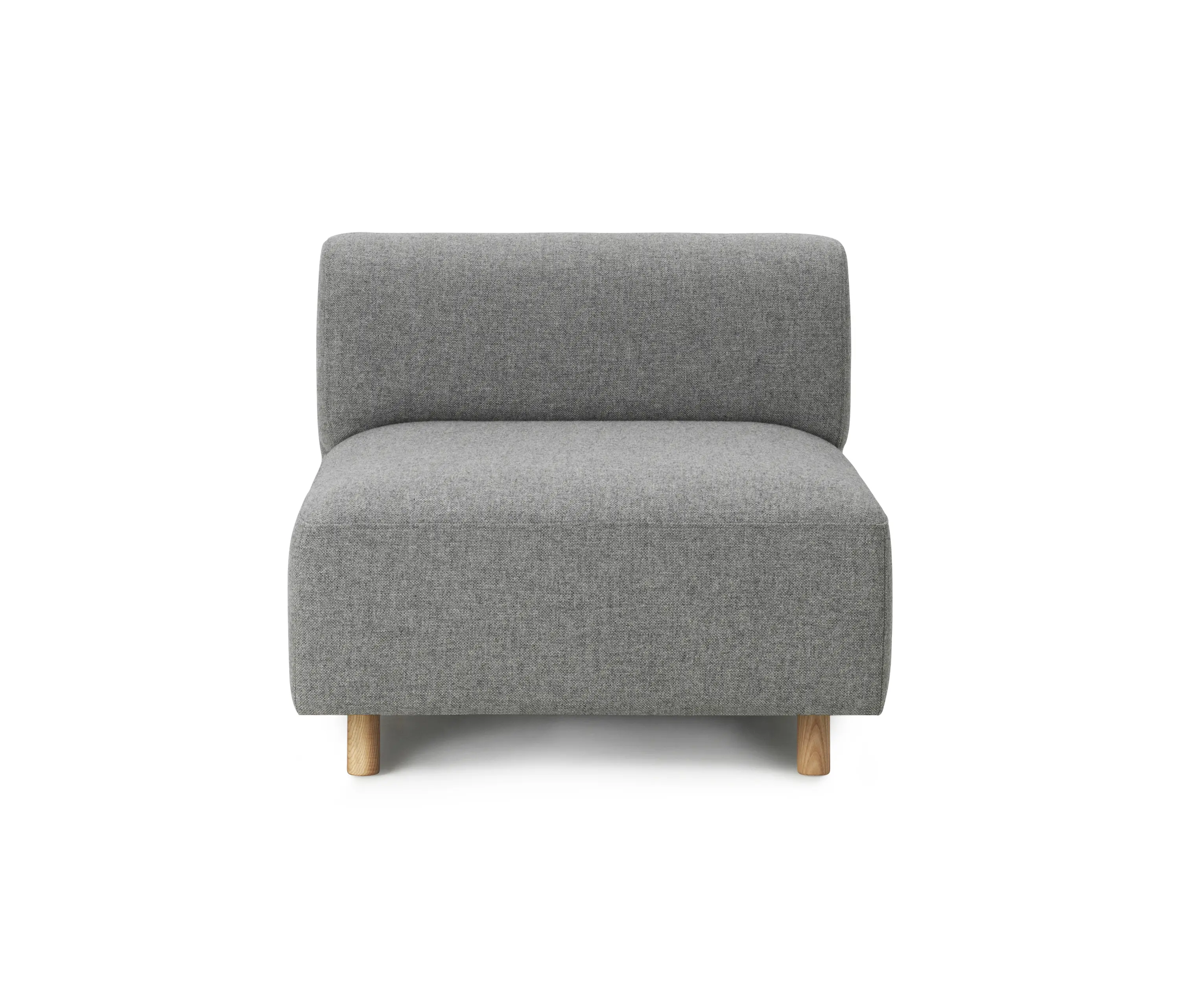 Normann Copenhagen - Redo Modular Sofa 110 Center Oak Legs Hallingdal