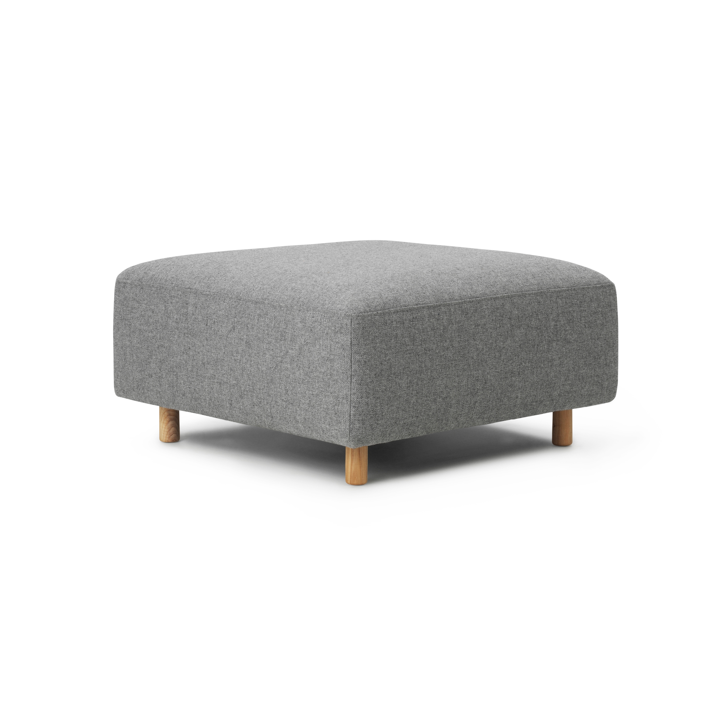 Vertoon produk Redo Modular Sofa 700 Pouf Oak Legs Hallingdal van vervaardiger Normann Copenhagen