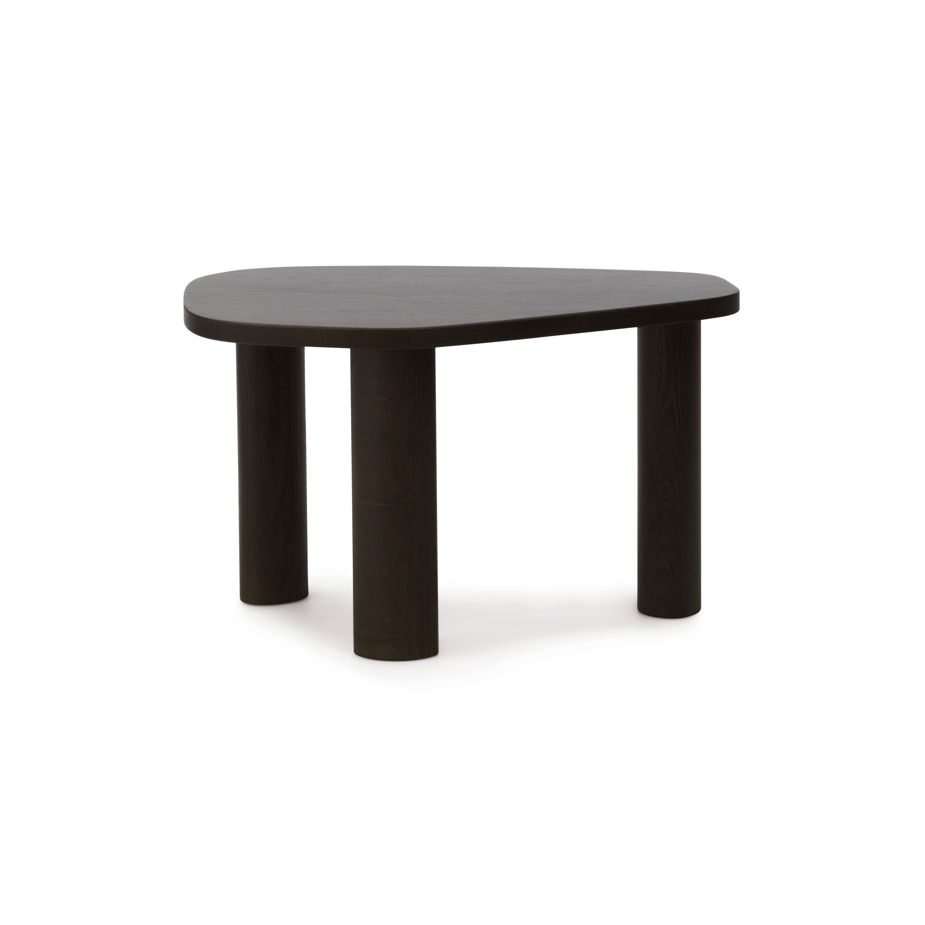 Display product Sculp Coffee Table Small Brown Stained Ash from manufacturer Normann Copenhagen