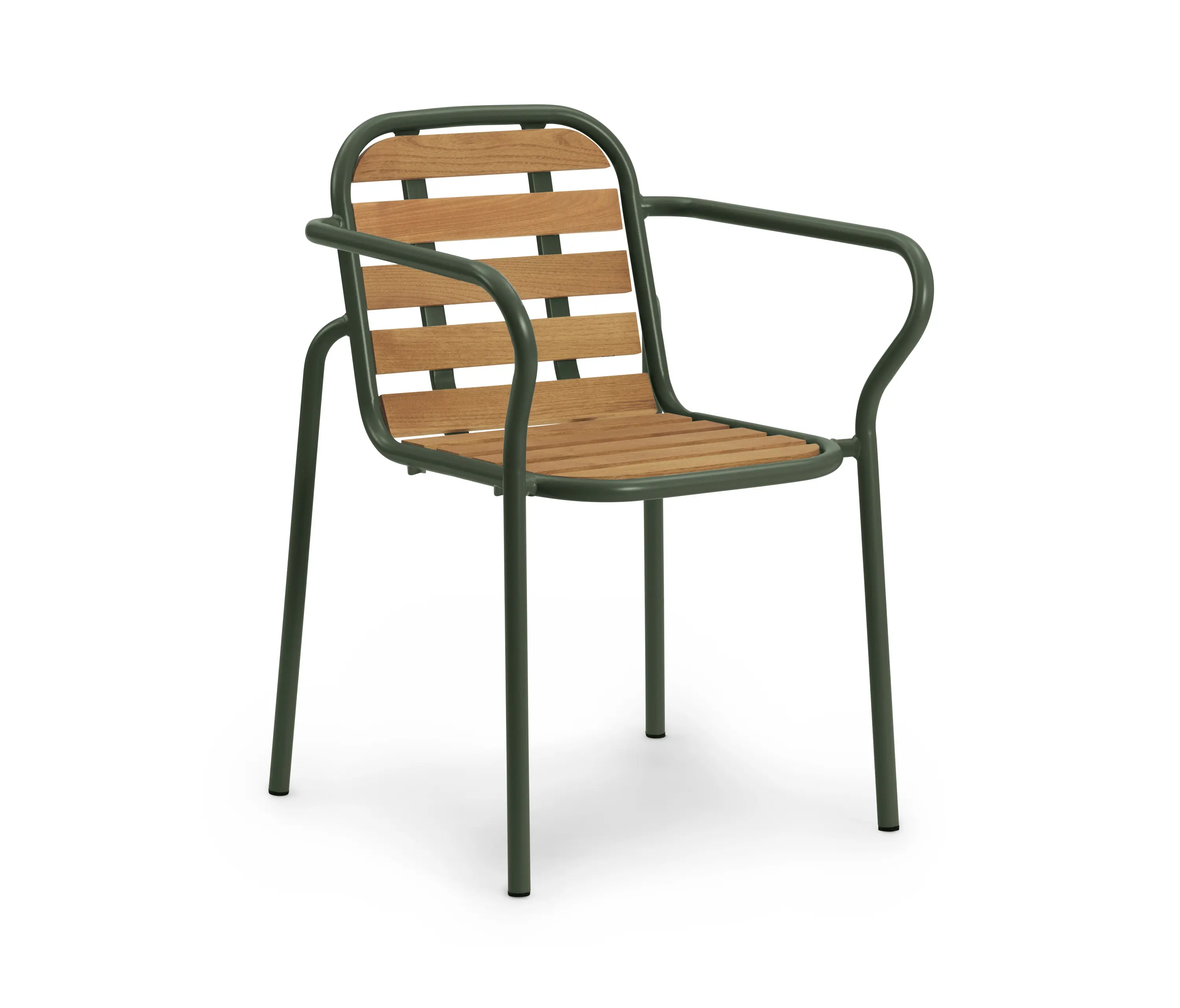 Normann Copenhagen - Vig Armchair Robinia Dark Green