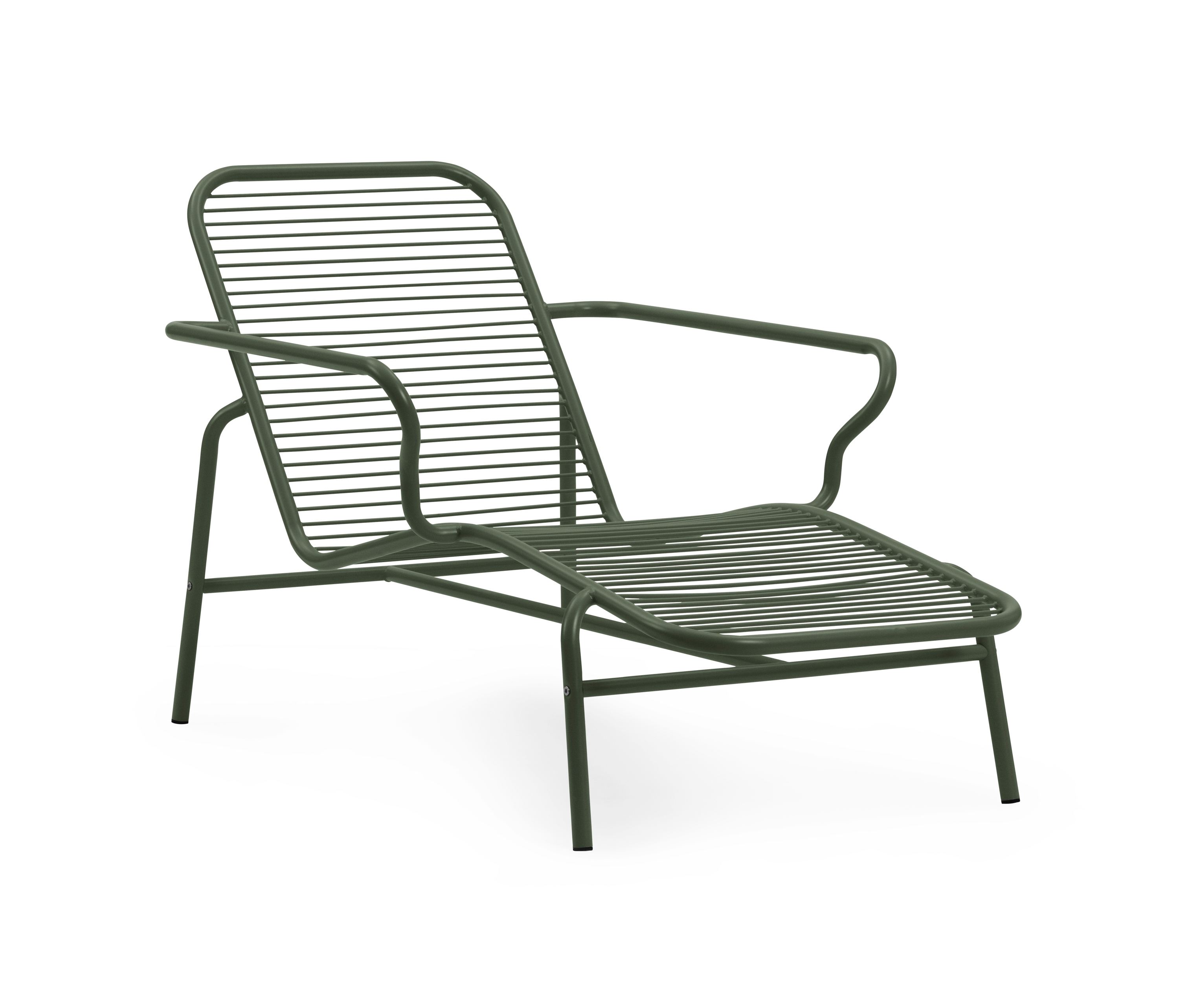 Mostra il prodotto Vig Chaise Longue Dark Green del produttore Normann Copenhagen