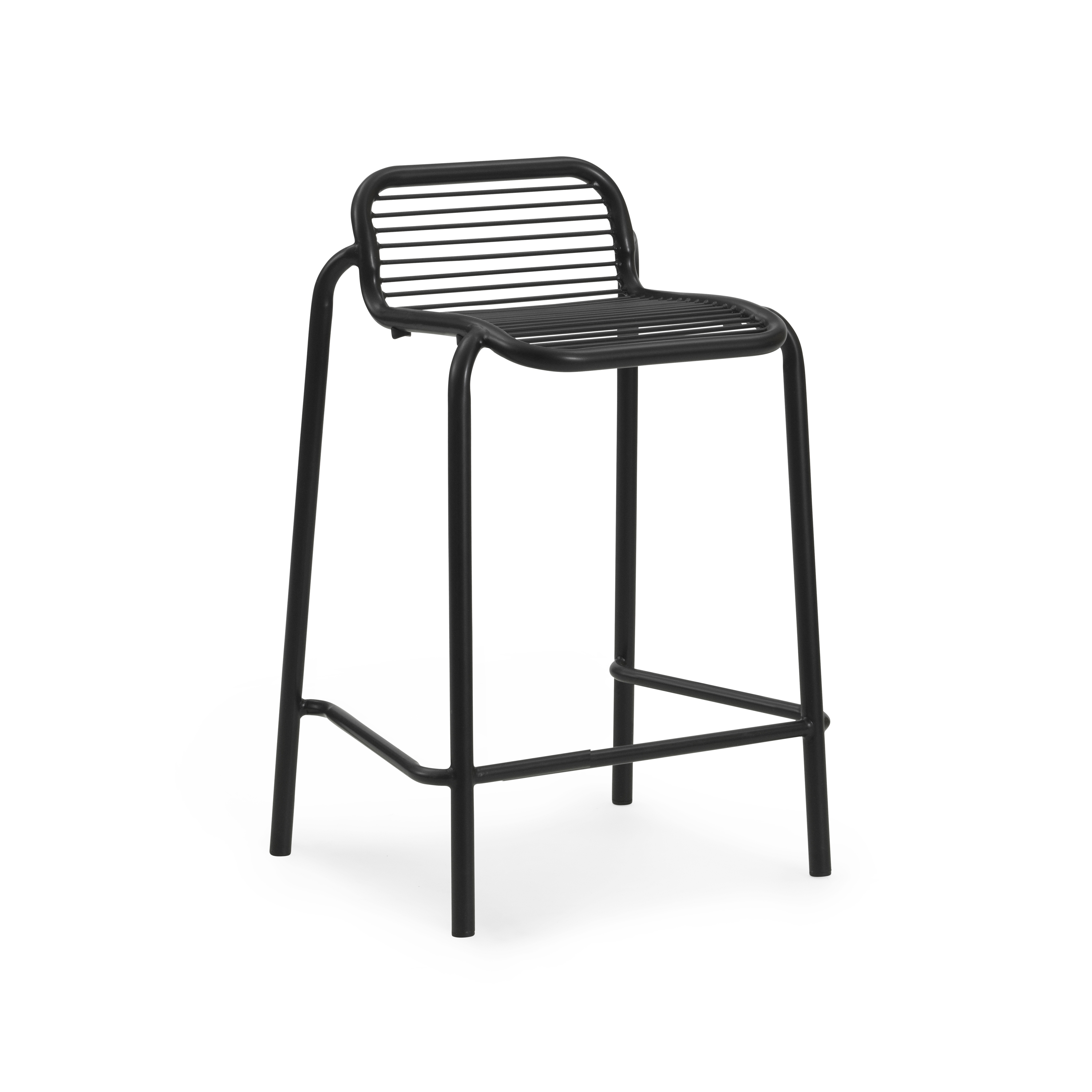 Display product Vig Barstool 65 cm Black from manufacturer Normann Copenhagen