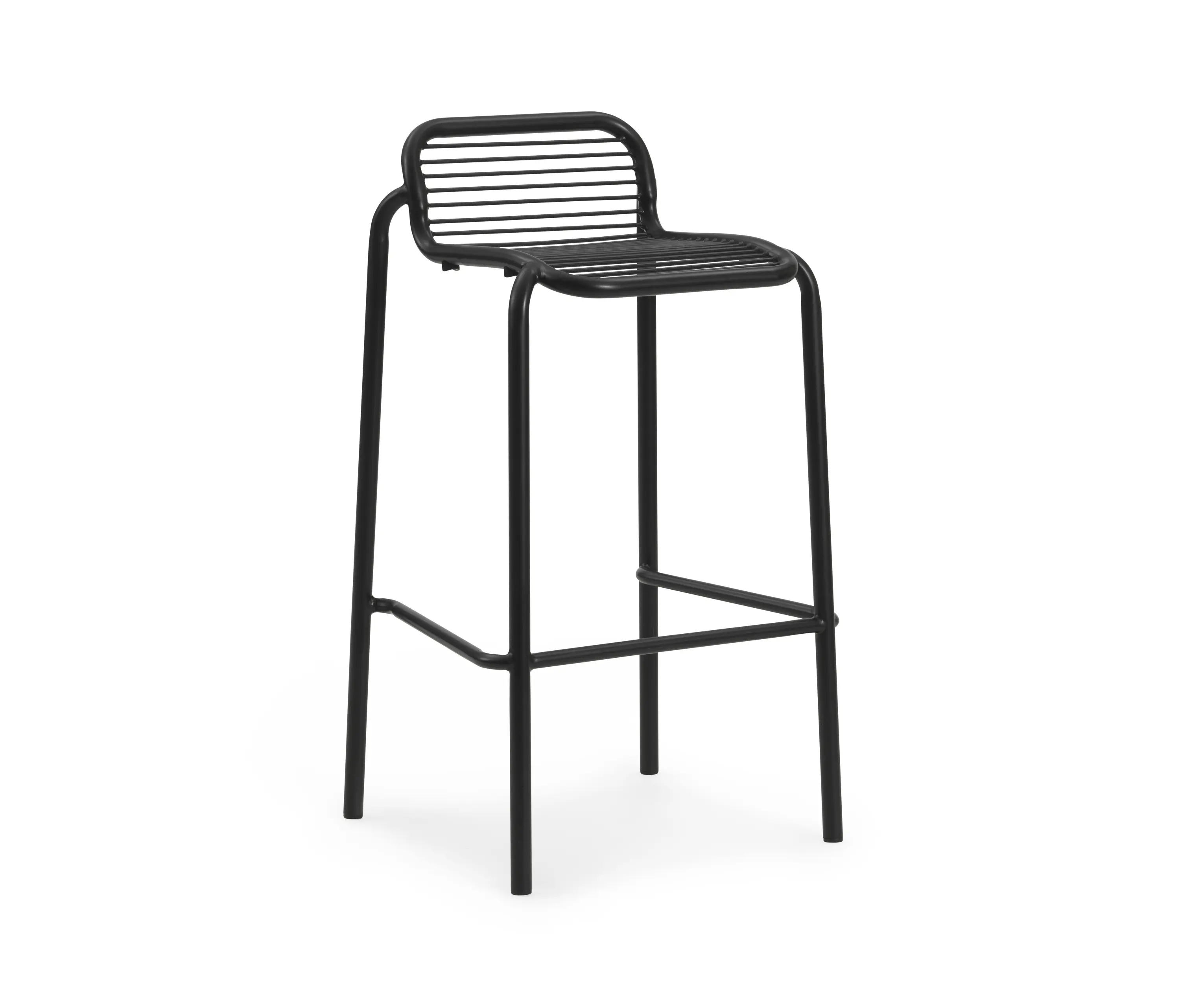 Normann Copenhagen - Vig Barstool 75 cm Black