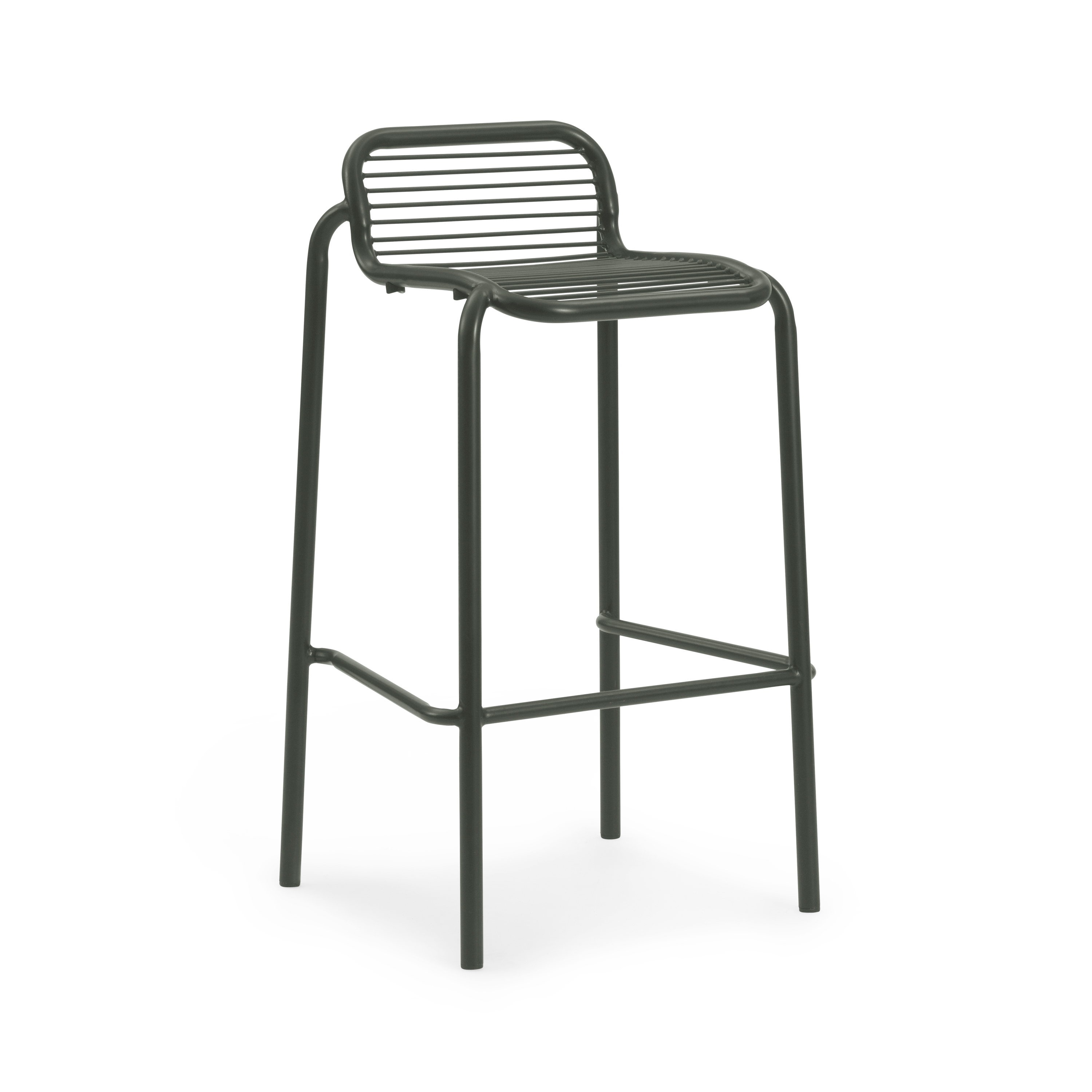 Vig Barstool 75 cm Dark Green