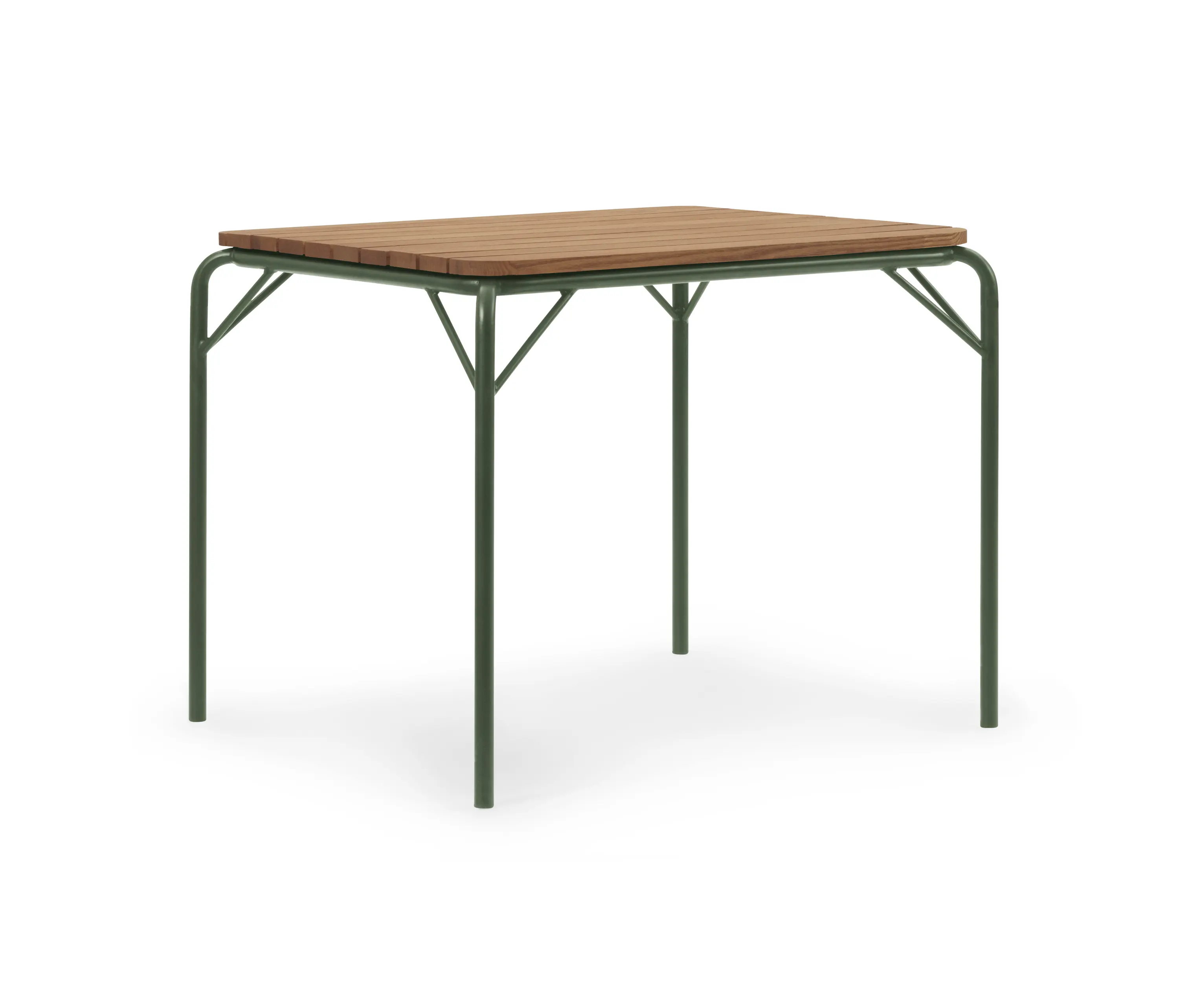 Normann Copenhagen - Vig Table 90 x 90 cm Robinia Dark Green