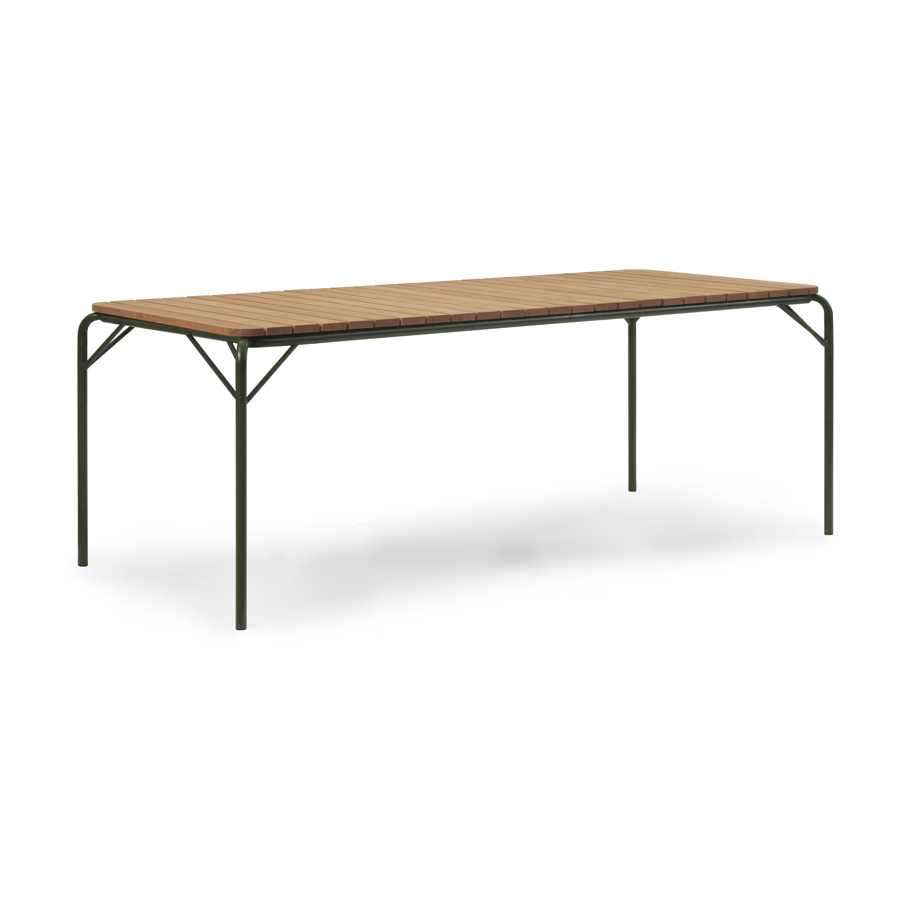 Vig Tisch 90 x 200 cm Robinie Dunkelgrün