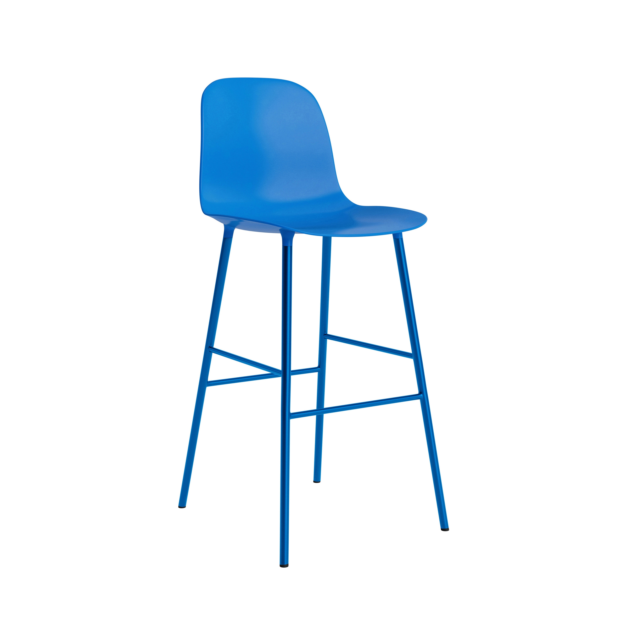 Form Bar Chair 75 cm Bright Blue